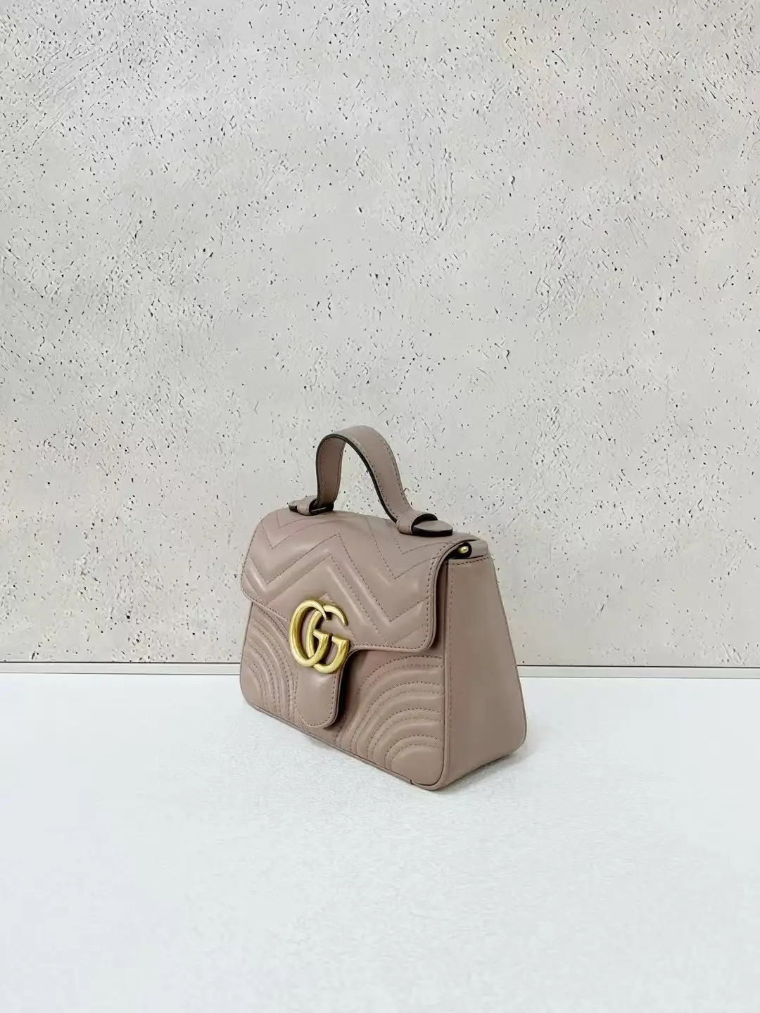 GUCCI GG Marmont Small Top Handle Bag GUCCI GG Marmont Small Top Handle Bag