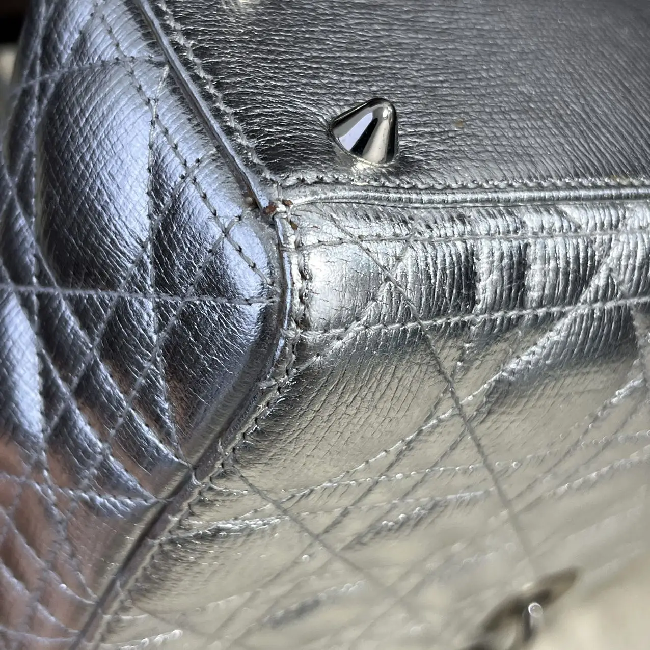 DIOR Small Lady Dior Metallic Grained Calfskin My ABC Bag DIOR Small Lady Dior Metallic Grained Calfskin My ABC Bag