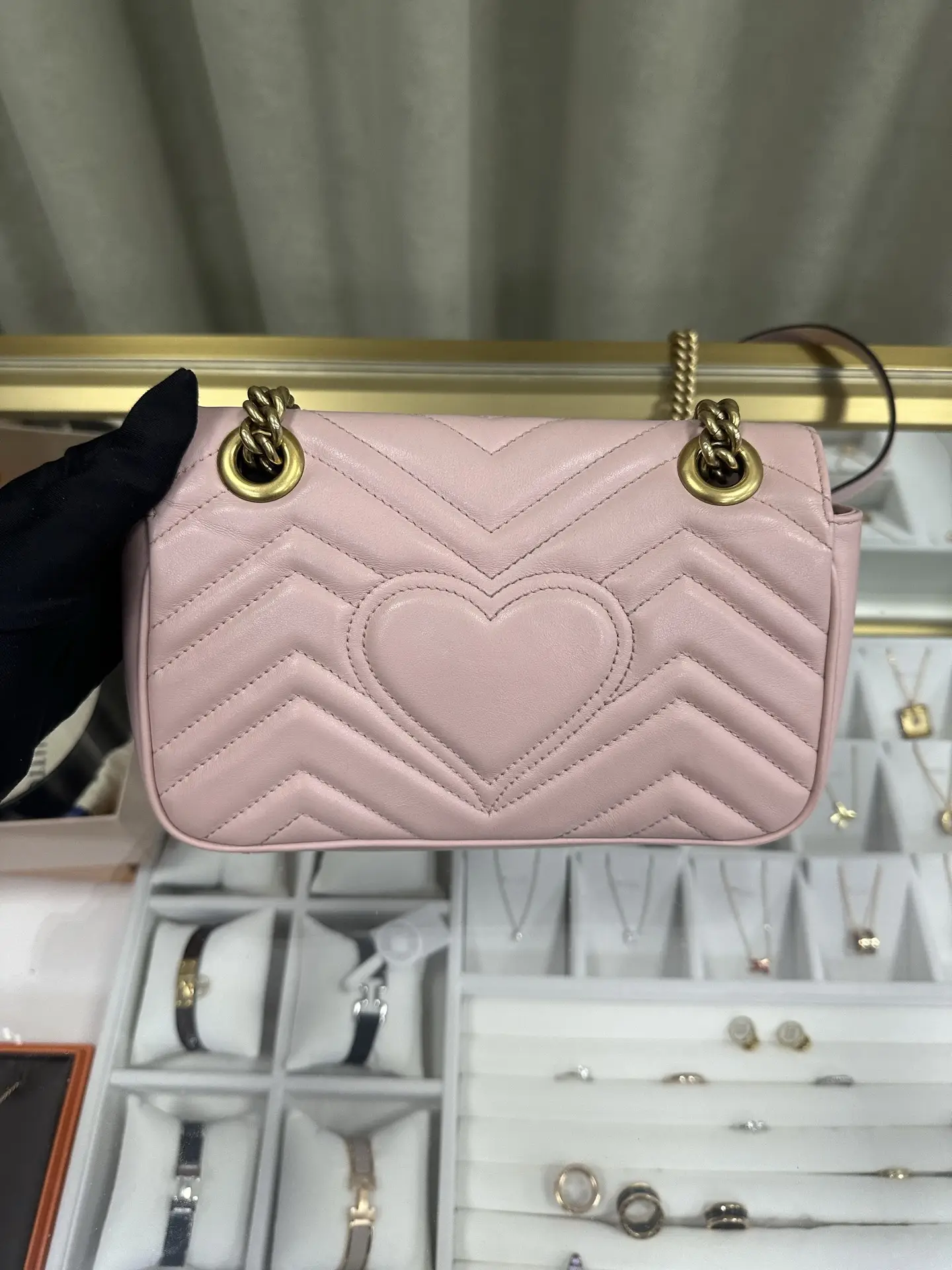 GUCCI GG Marmont Bag Small Pink GUCCI GG Marmont Bag Small Pink