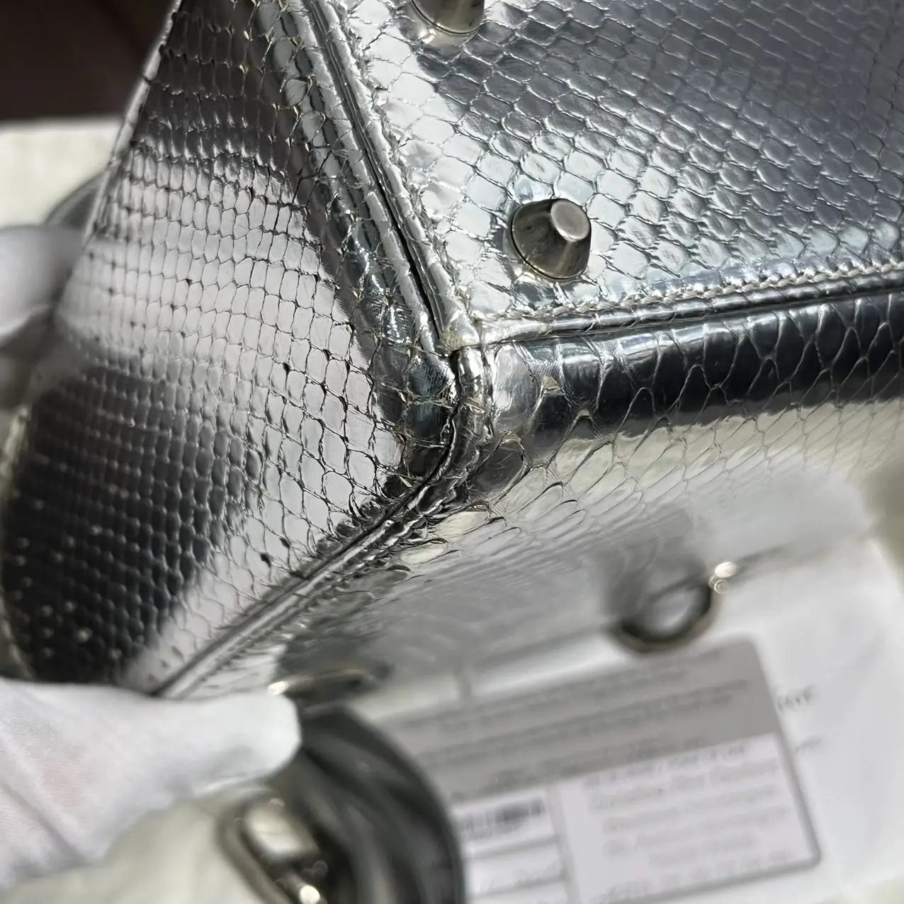 DIOR Mini Lady Dior Bag Python Leather Limited Version DIOR Mini Lady Dior Bag Python Leather Limited Version