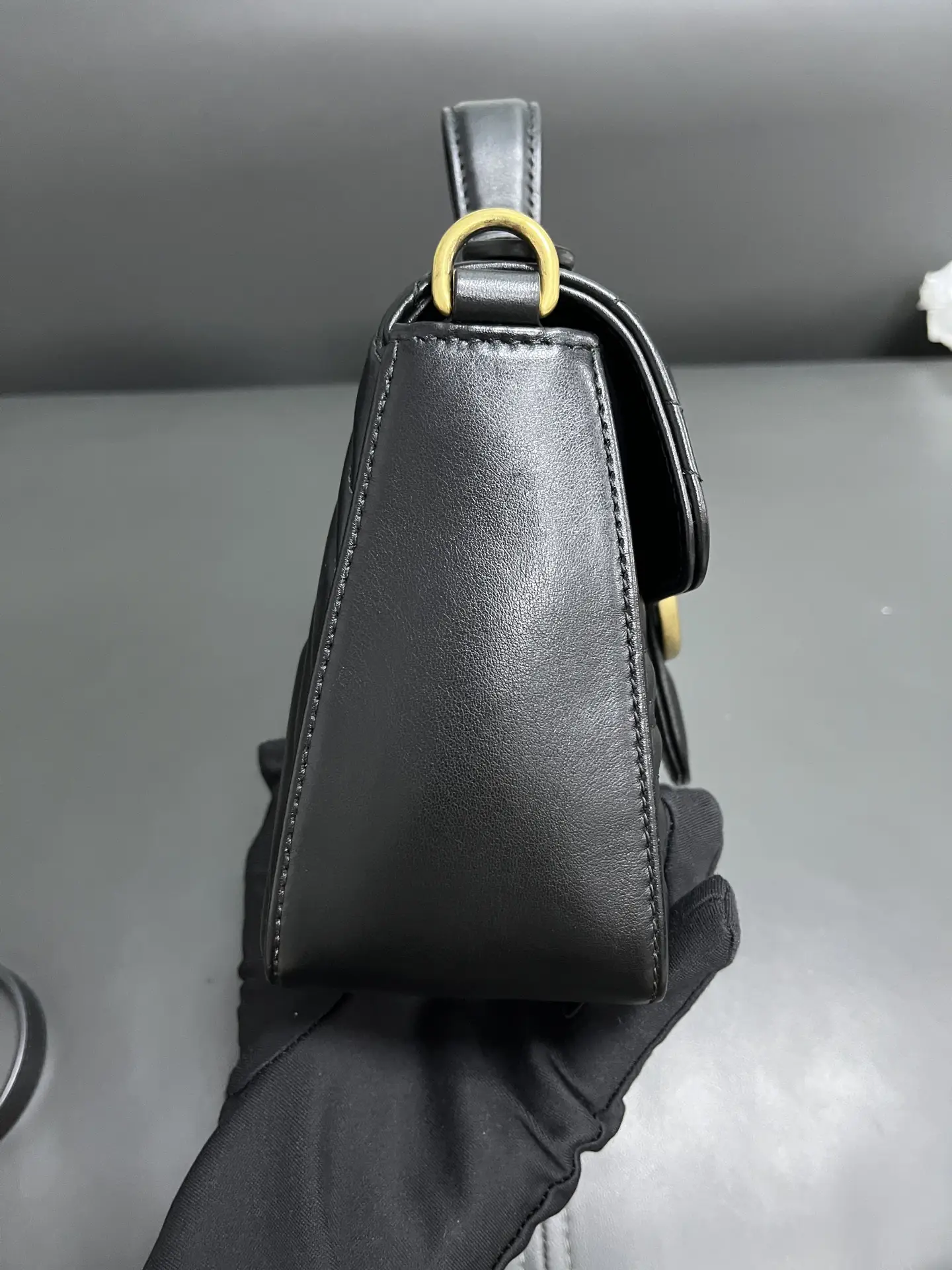 GUCCI GG Marmont Small Top Handle Bag GUCCI GG Marmont Small Top Handle Bag