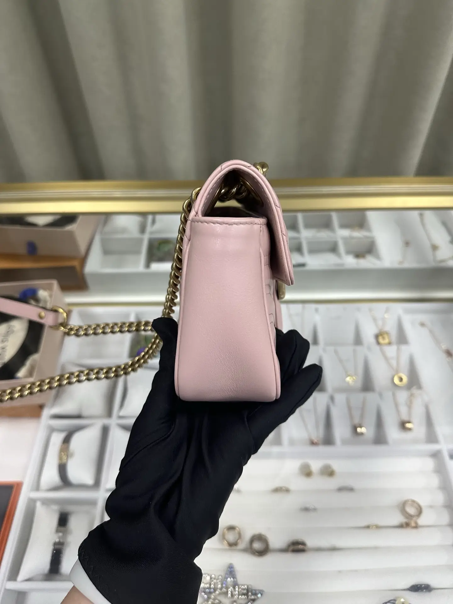 GUCCI GG Marmont Bag Small Pink GUCCI GG Marmont Bag Small Pink