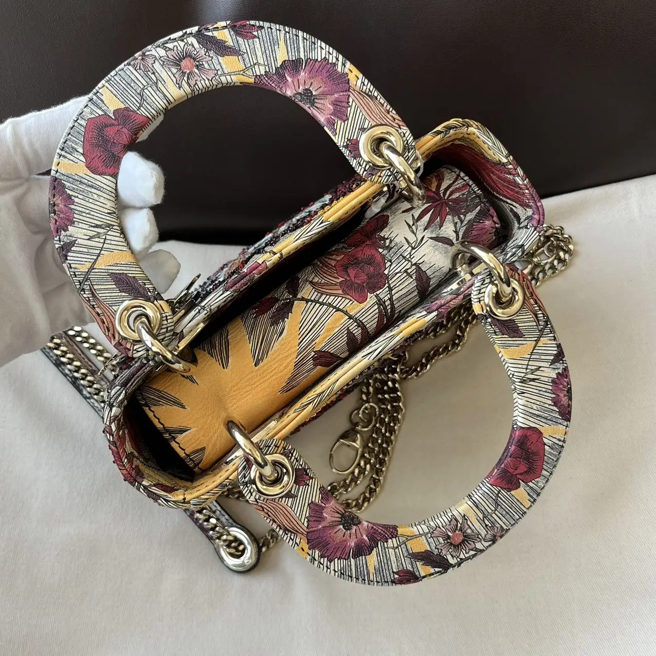 Dior Lady Dior Mini Bag Phoenix Print Dior Lady Dior Mini Bag Phoenix Print