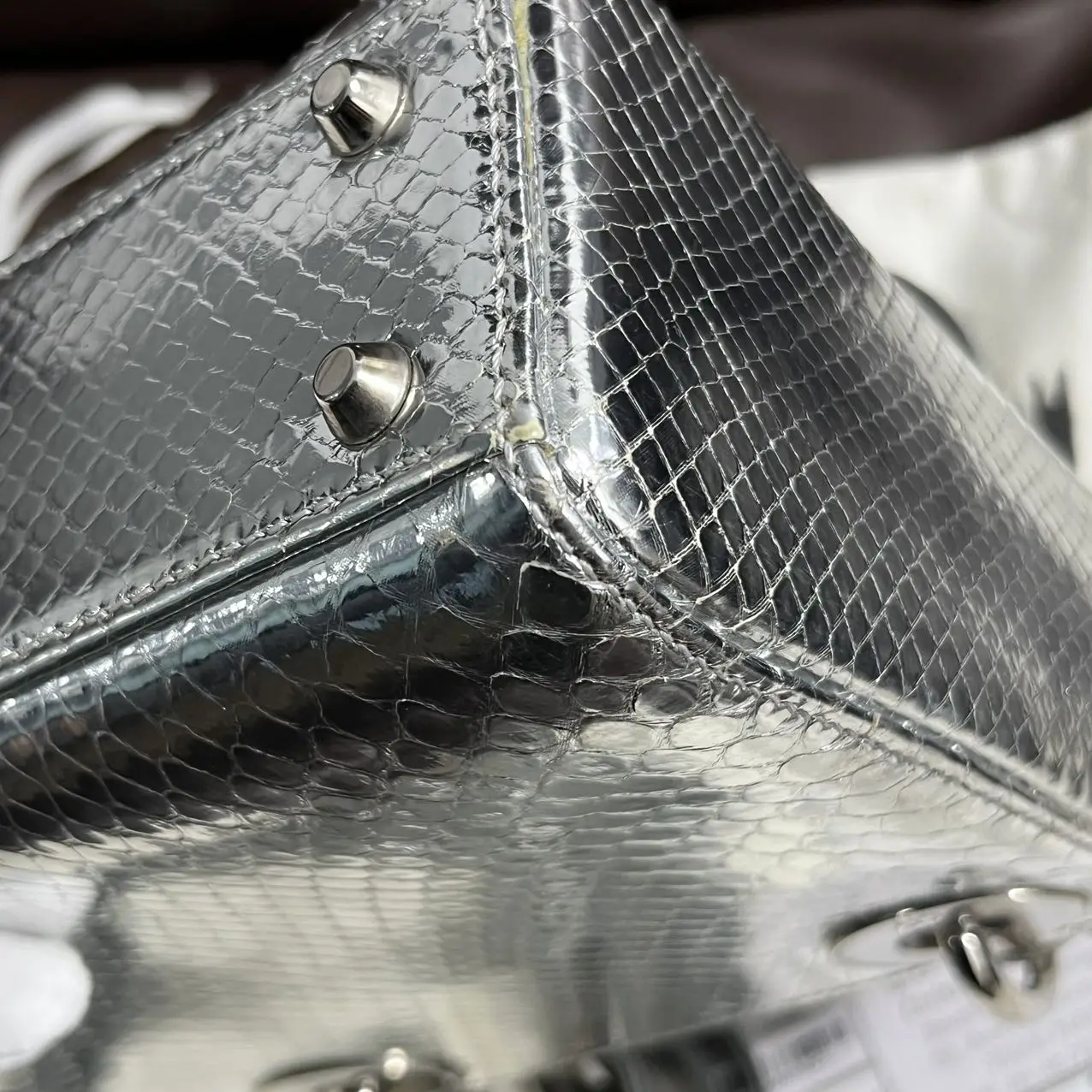 DIOR Mini Lady Dior Bag Python Leather Limited Version DIOR Mini Lady Dior Bag Python Leather Limited Version