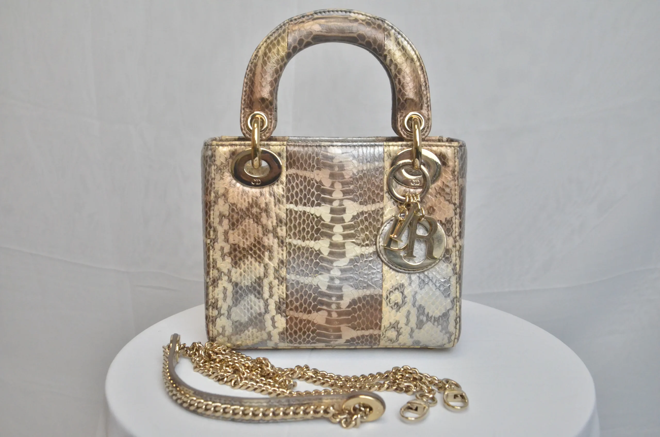 DIOR Mini Lady Dior Bag Python Leather Limited DIOR Mini Lady Dior Bag Python Leather Limited