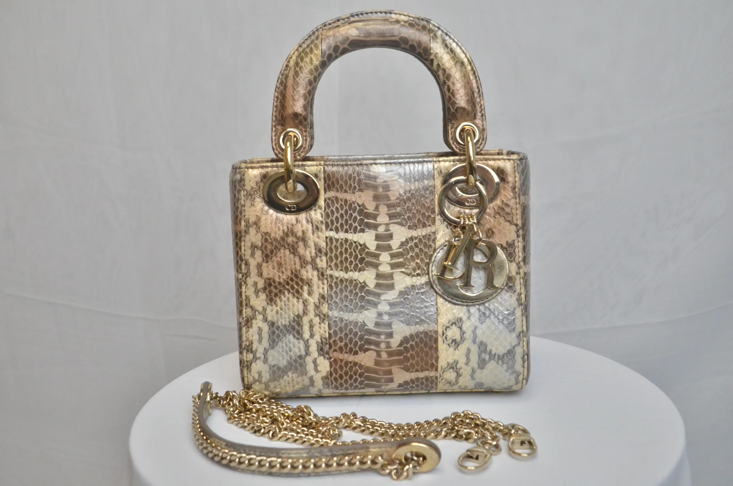 DIOR Mini Lady Dior Bag Python Leather Limited DIOR Mini Lady Dior Bag Python Leather Limited