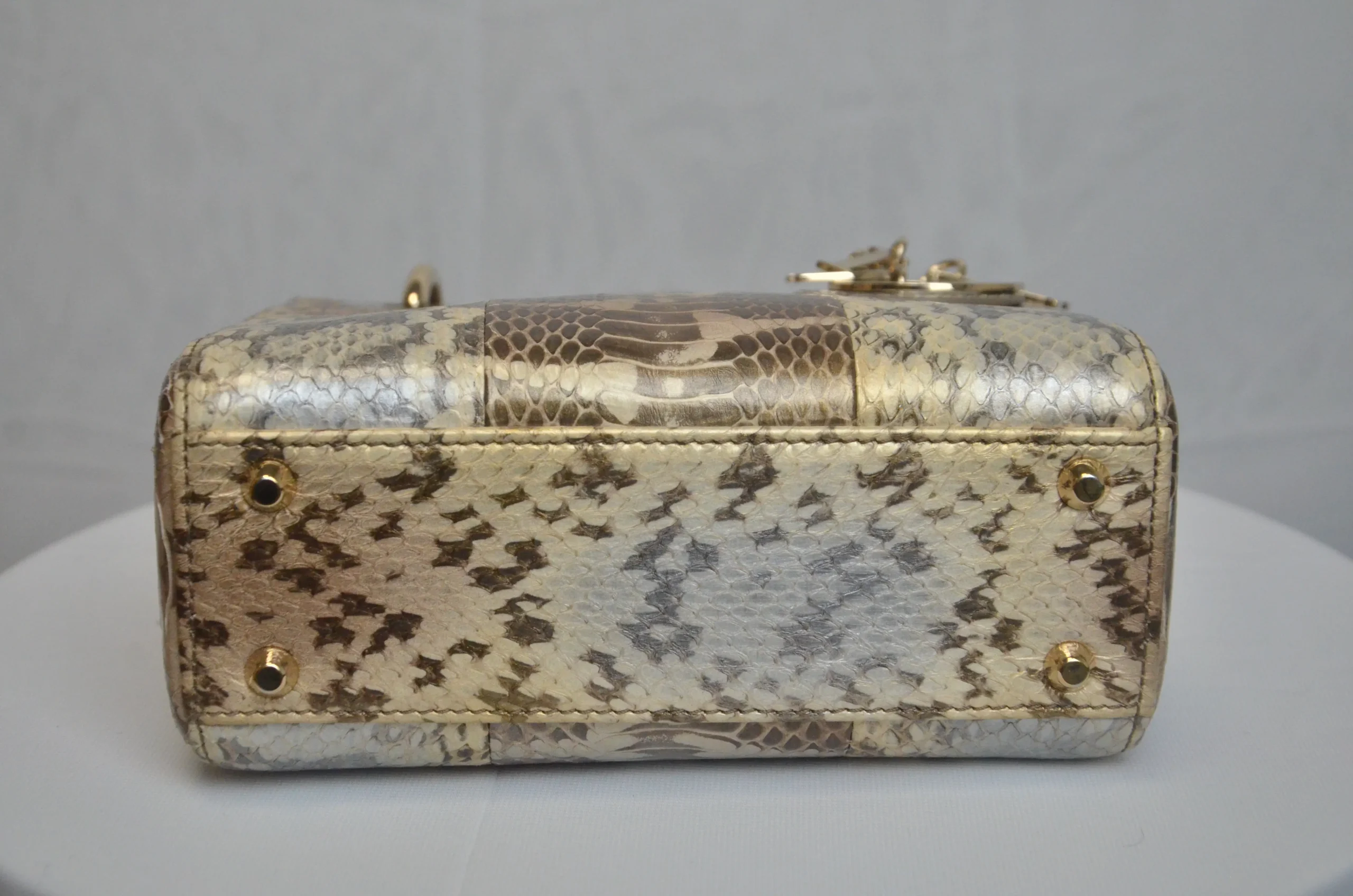 DIOR Mini Lady Dior Bag Python Leather Limited DIOR Mini Lady Dior Bag Python Leather Limited