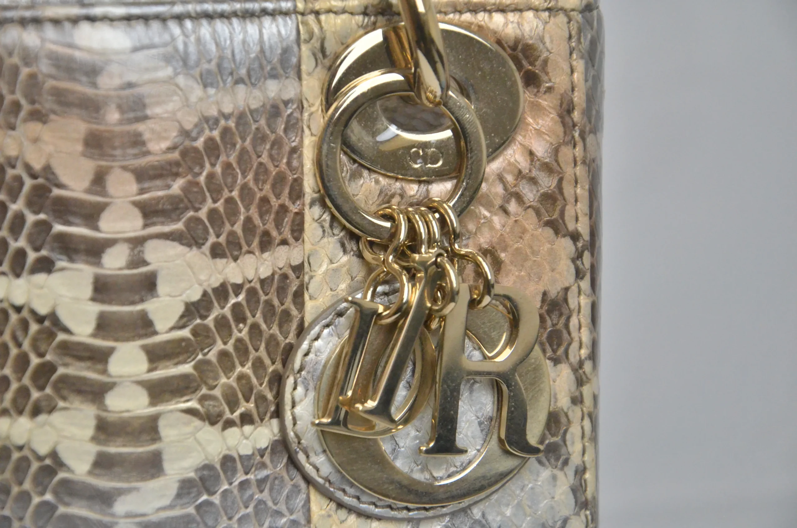 DIOR Mini Lady Dior Bag Python Leather Limited DIOR Mini Lady Dior Bag Python Leather Limited