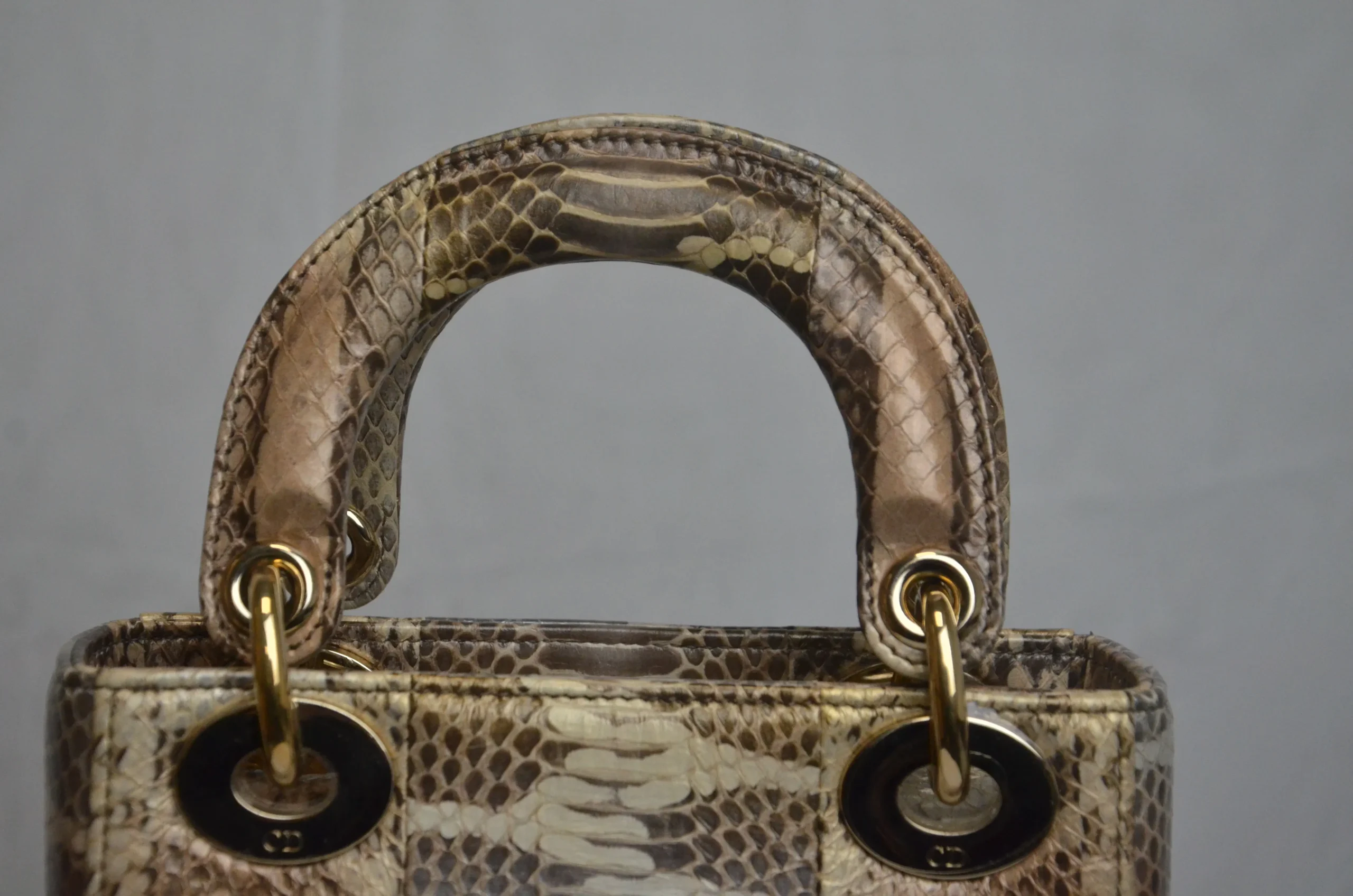 DIOR Mini Lady Dior Bag Python Leather Limited DIOR Mini Lady Dior Bag Python Leather Limited