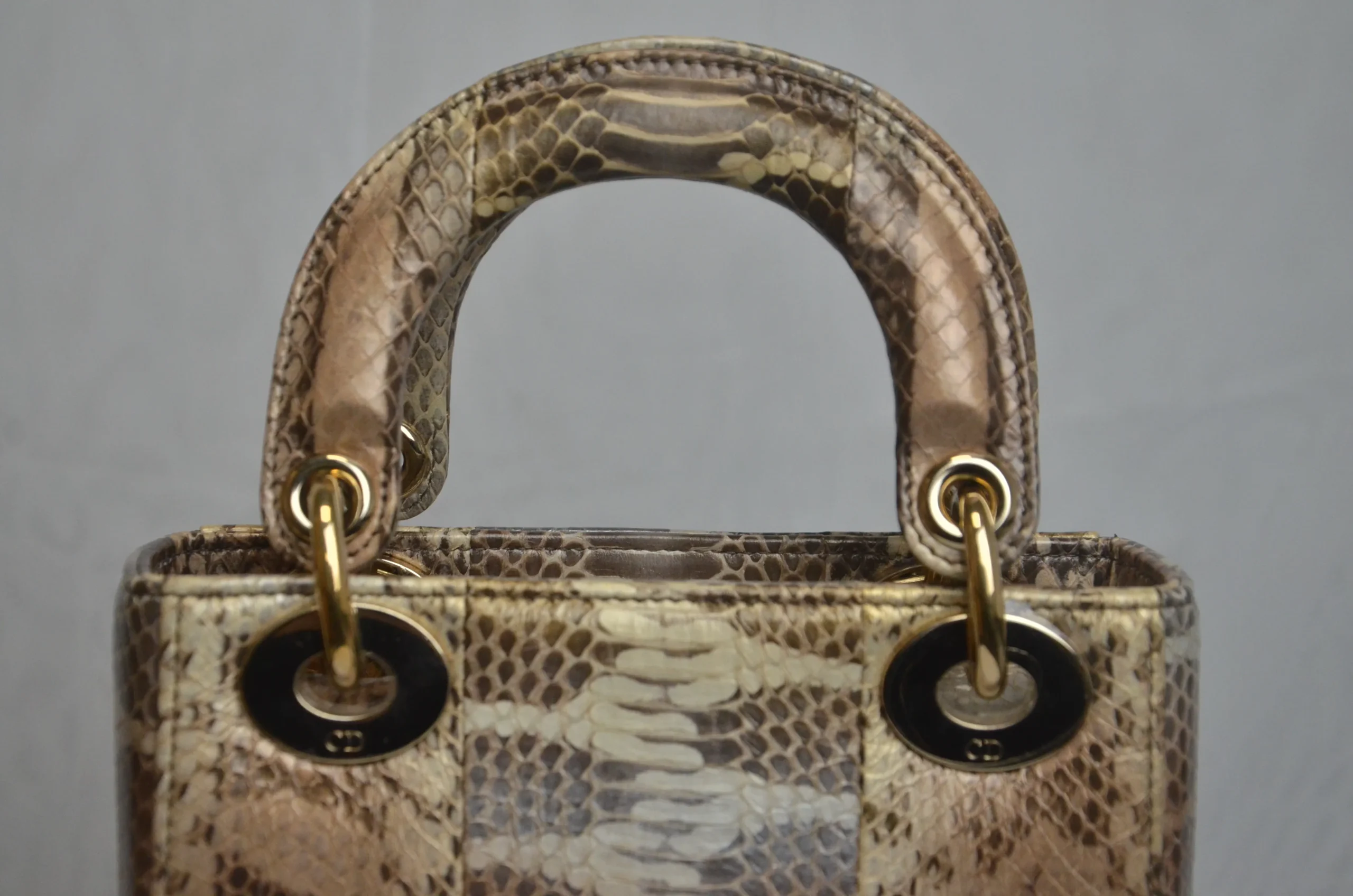 DIOR Mini Lady Dior Bag Python Leather Limited DIOR Mini Lady Dior Bag Python Leather Limited