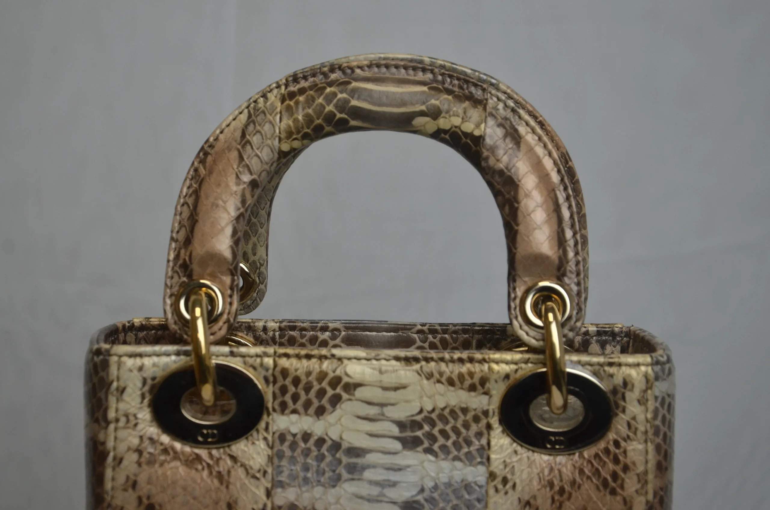 DIOR Mini Lady Dior Bag Python Leather Limited DIOR Mini Lady Dior Bag Python Leather Limited