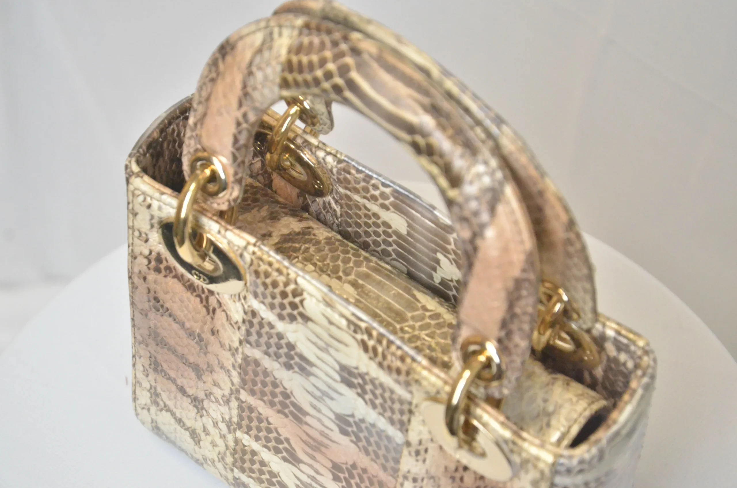 DIOR Mini Lady Dior Bag Python Leather Limited DIOR Mini Lady Dior Bag Python Leather Limited