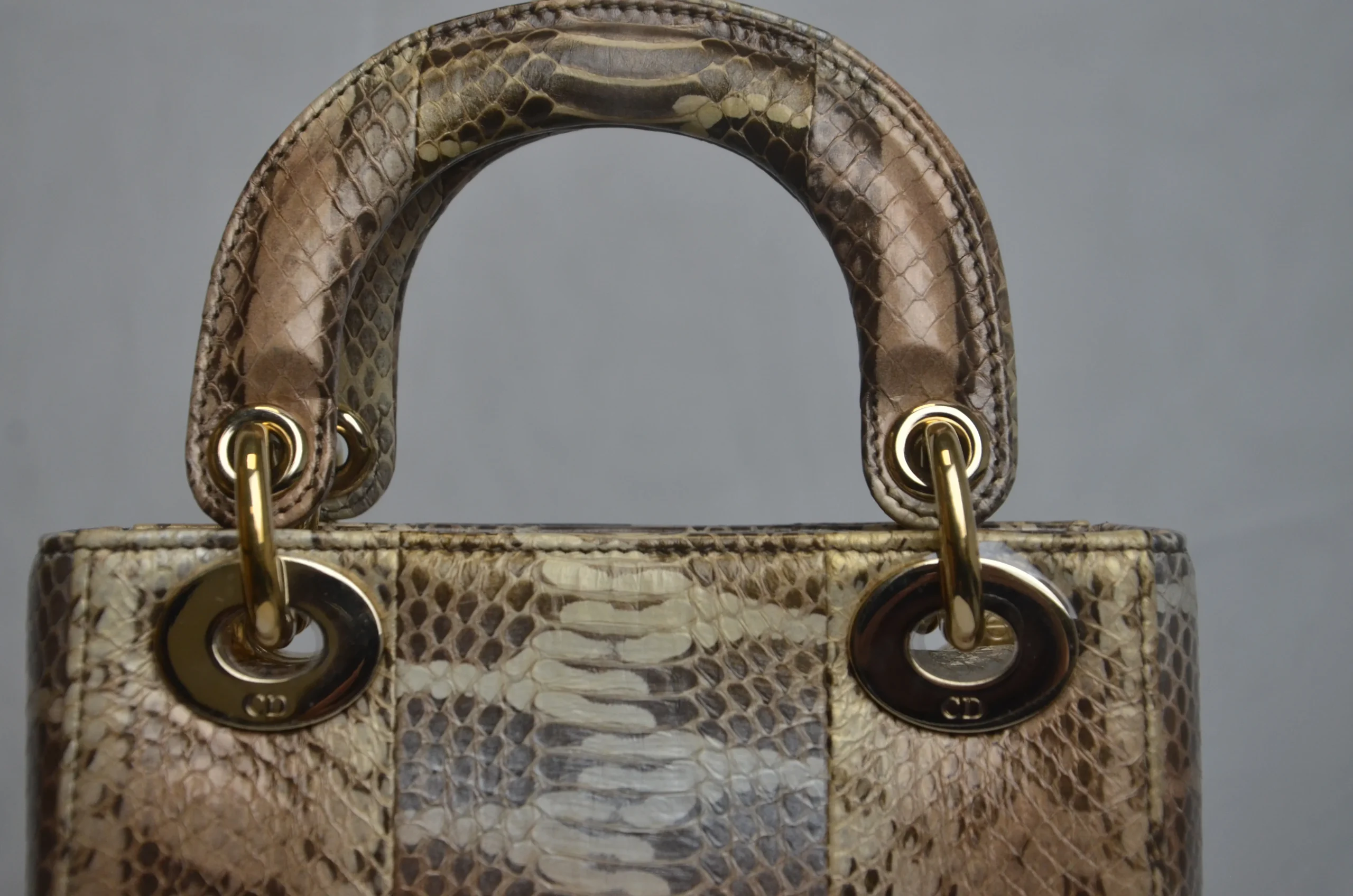 DIOR Mini Lady Dior Bag Python Leather Limited DIOR Mini Lady Dior Bag Python Leather Limited
