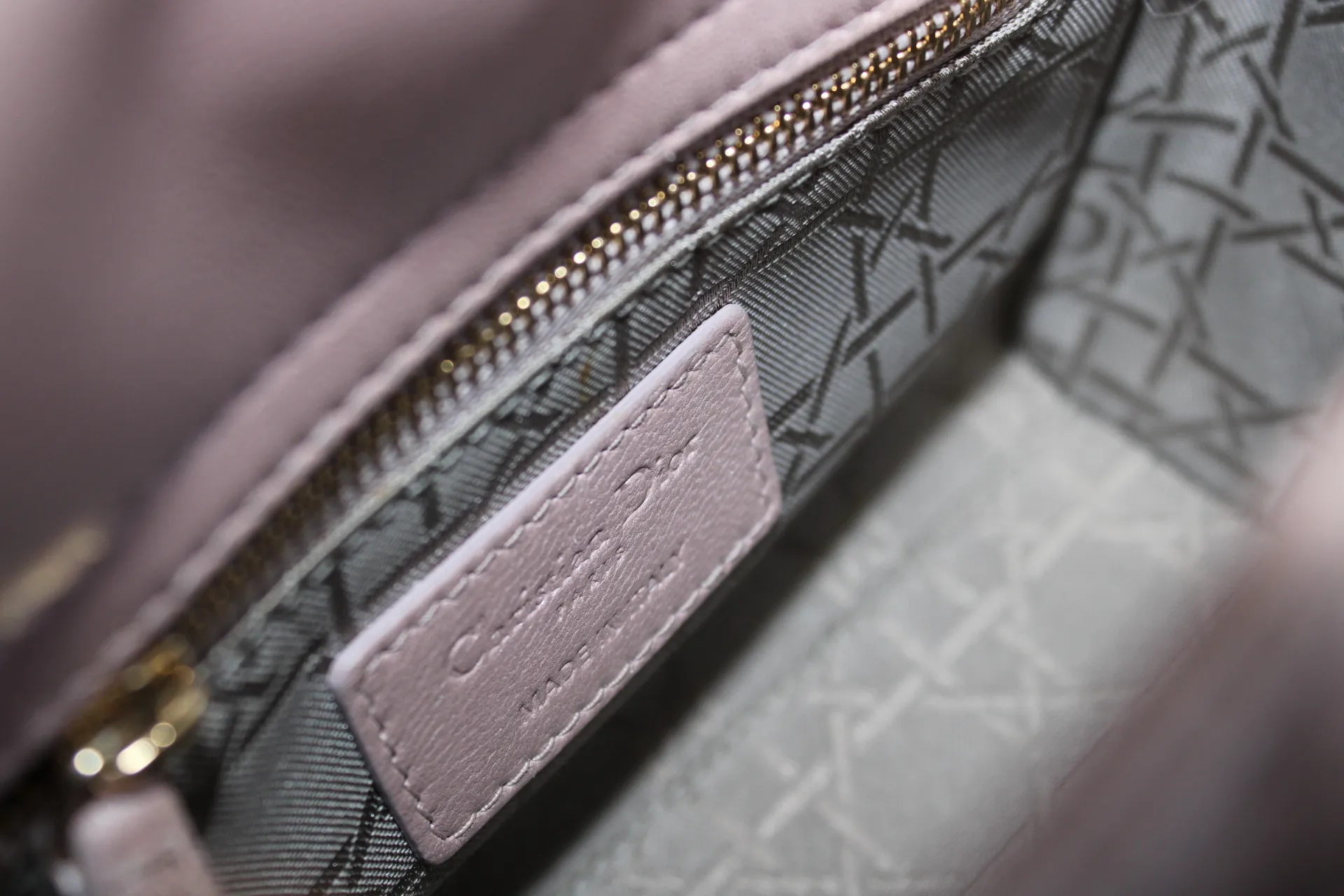 DIOR Mini Lady Dior Bag Pink Pearl Lambskin DIOR Mini Lady Dior Bag Pink Pearl Lambskin