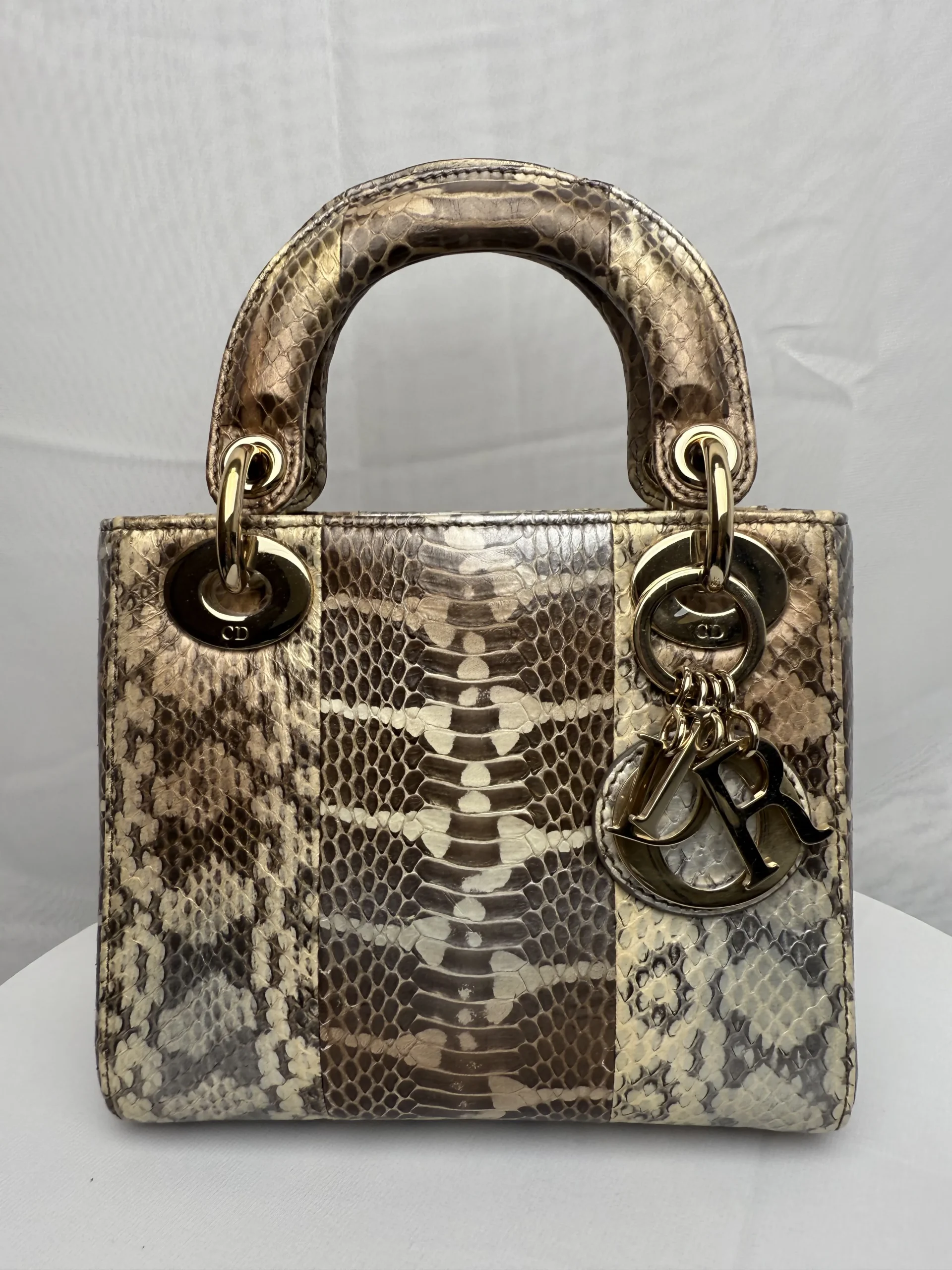 DIOR Mini Lady Dior Bag Python Leather Limited DIOR Mini Lady Dior Bag Python Leather Limited