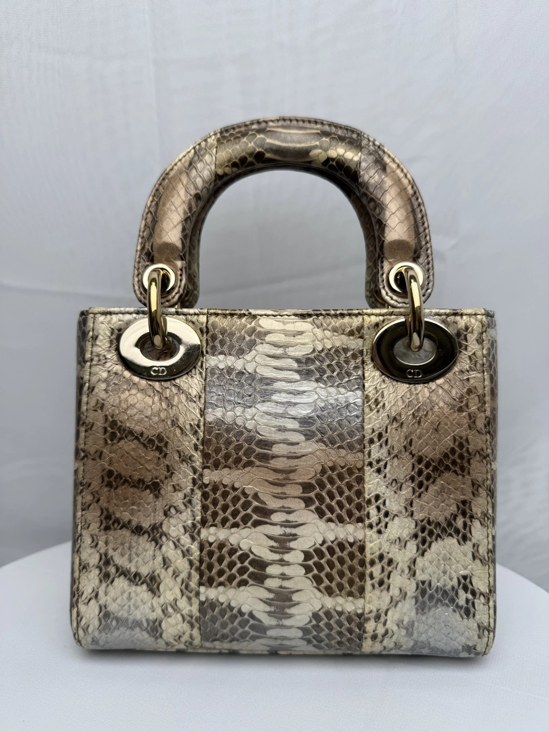 DIOR Mini Lady Dior Bag Python Leather Limited DIOR Mini Lady Dior Bag Python Leather Limited