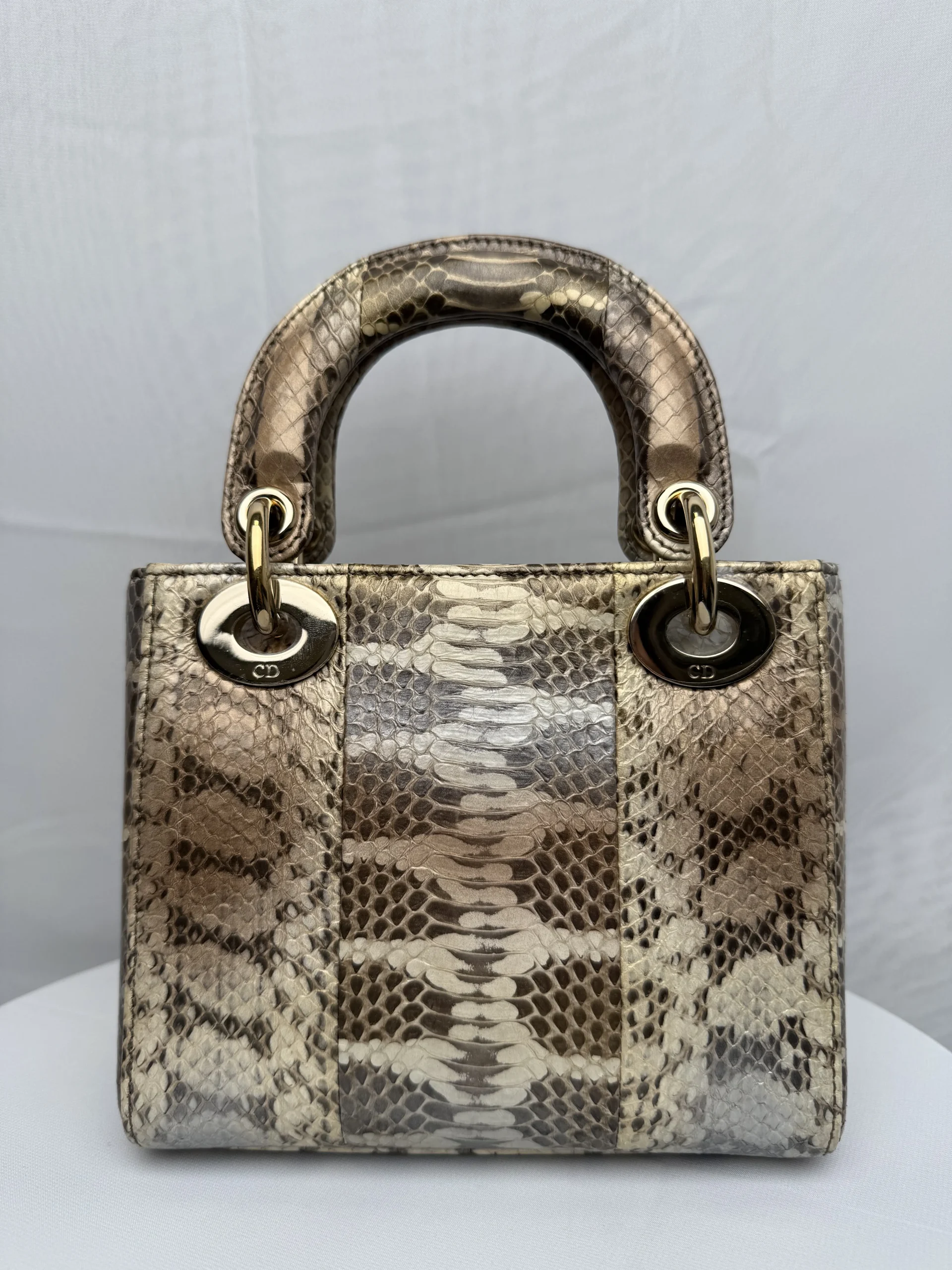 DIOR Mini Lady Dior Bag Python Leather Limited DIOR Mini Lady Dior Bag Python Leather Limited