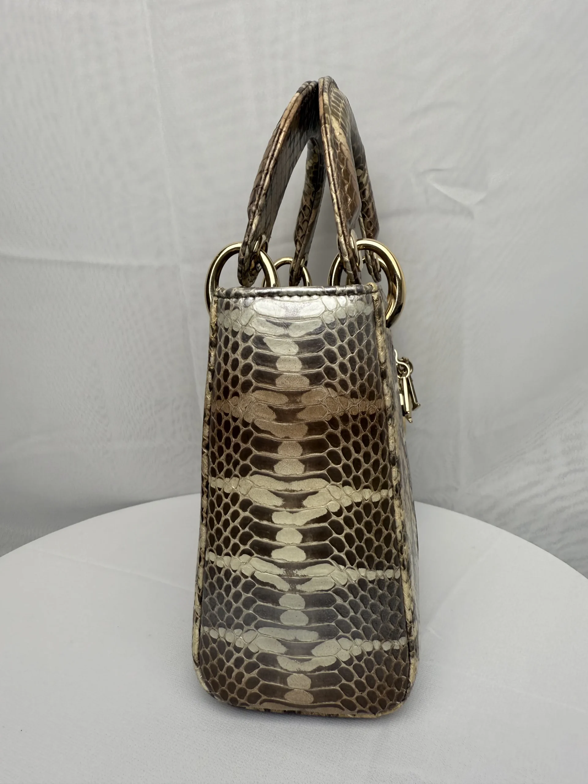 DIOR Mini Lady Dior Bag Python Leather Limited DIOR Mini Lady Dior Bag Python Leather Limited