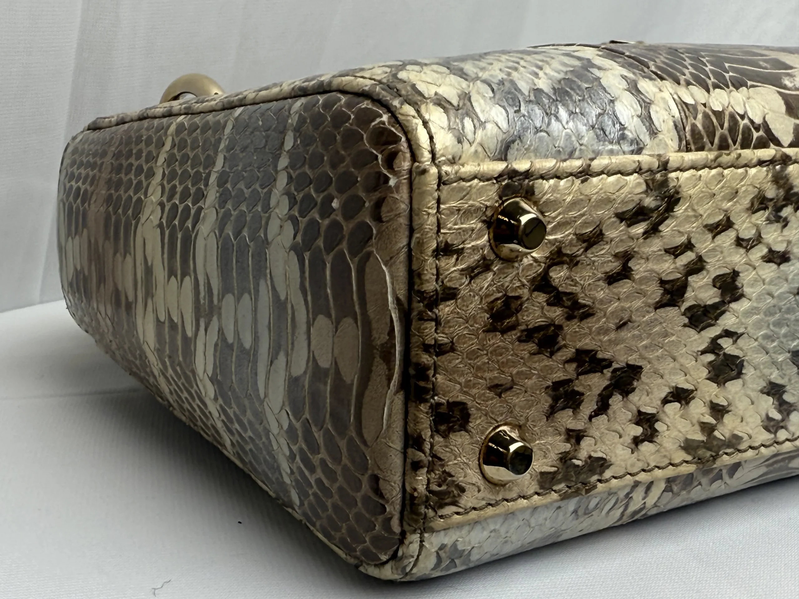 DIOR Mini Lady Dior Bag Python Leather Limited DIOR Mini Lady Dior Bag Python Leather Limited