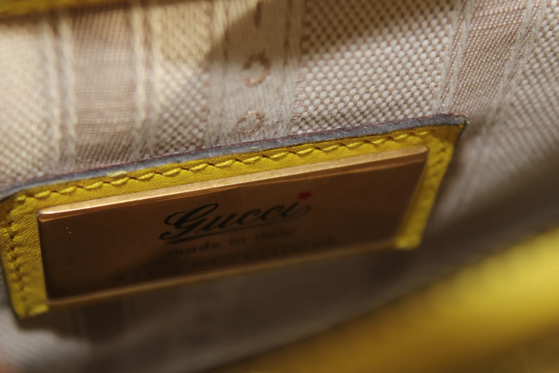 Gucci Horsebit Yellow Bag Gucci Horsebit Yellow Bag