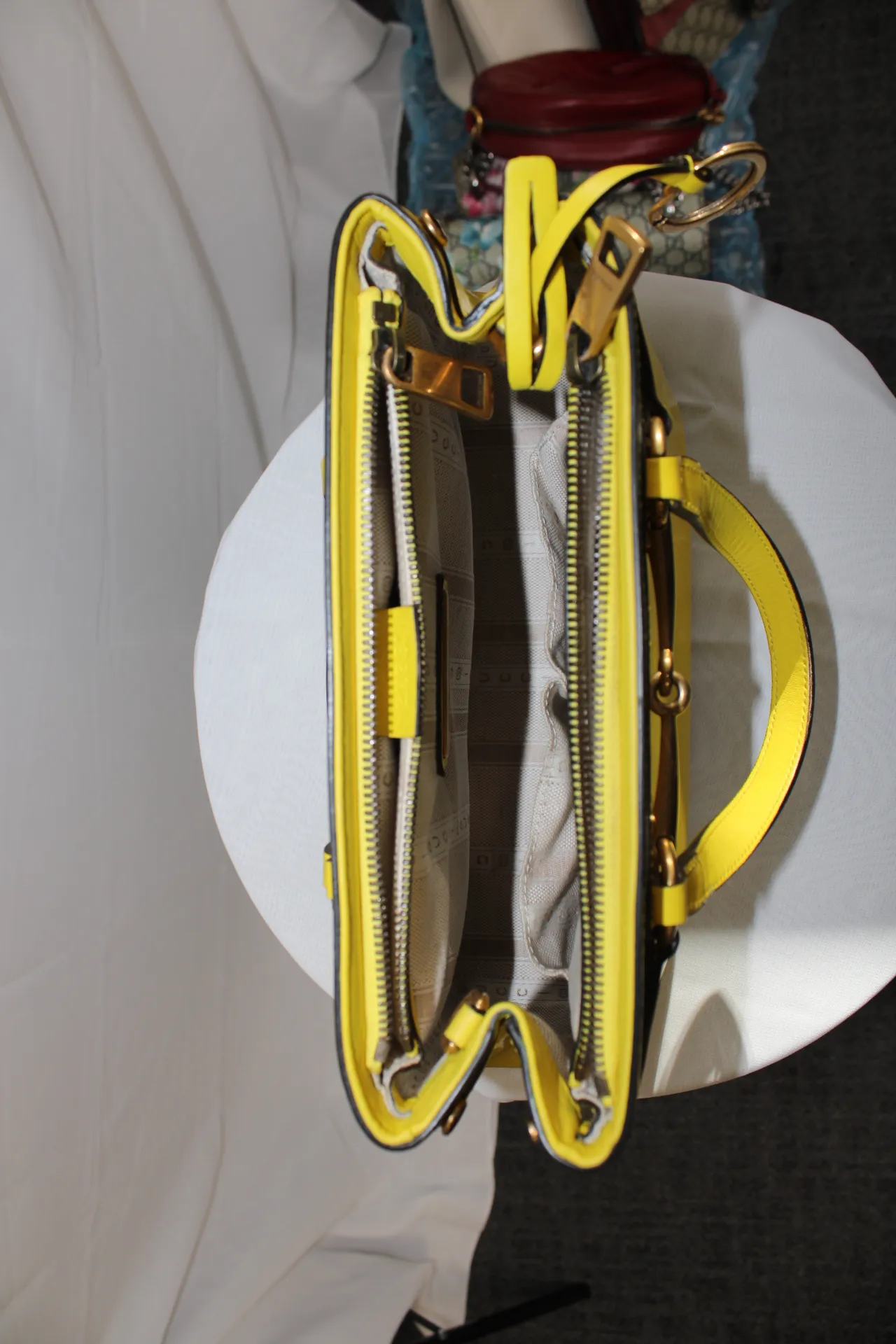 Gucci Horsebit Yellow Bag Gucci Horsebit Yellow Bag