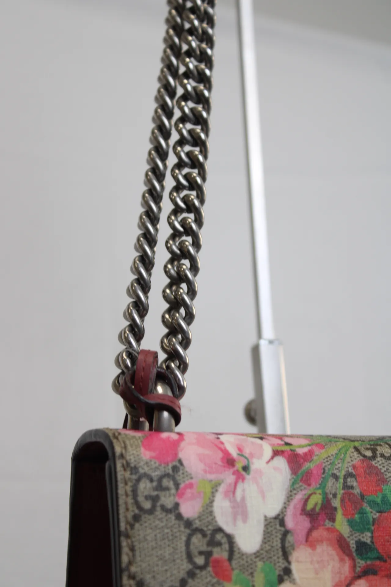 Gucci GG Blooms Padlock Shoulder Bag Gucci GG Blooms Padlock Shoulder Bag