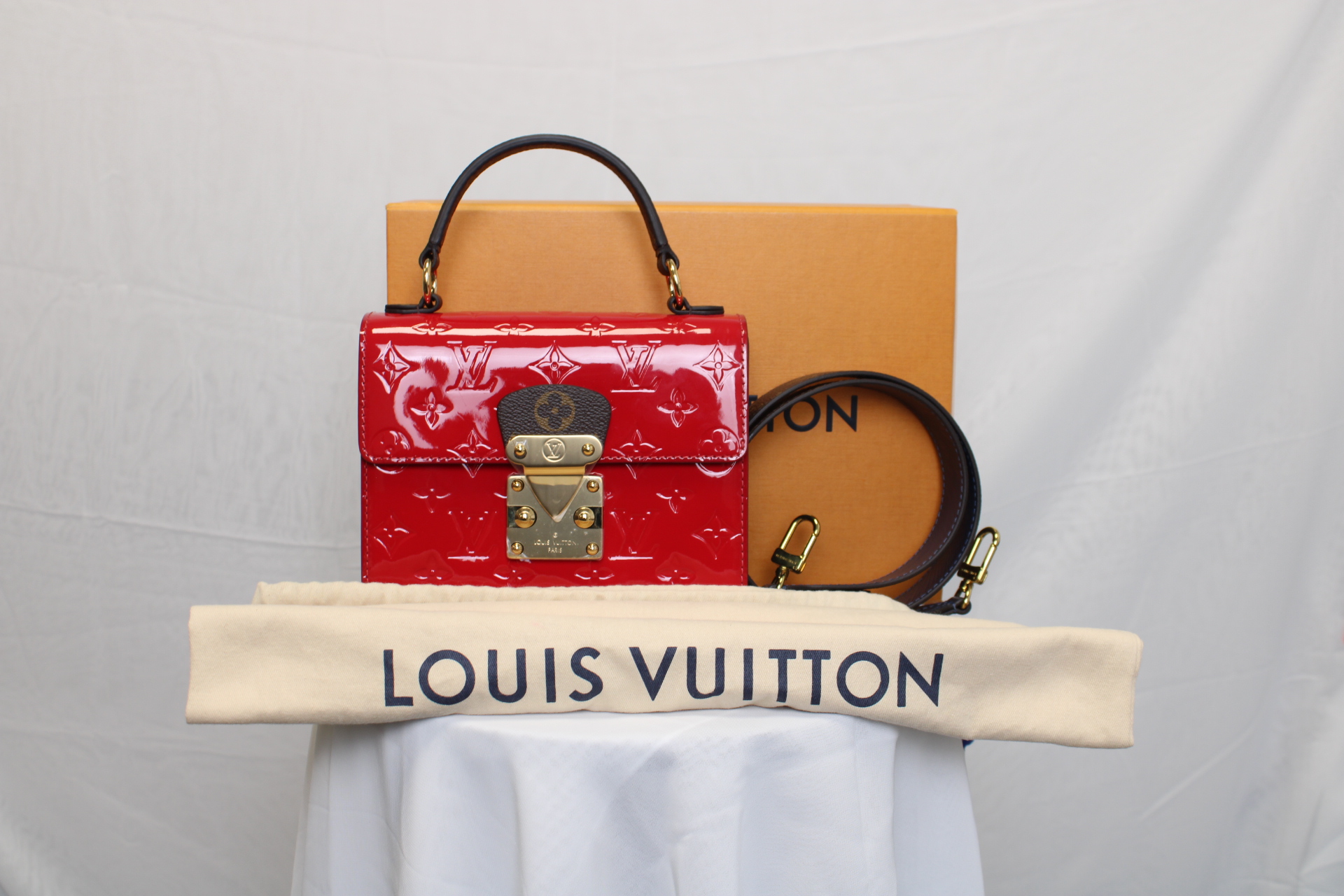 LOUIS VUITTON Monogram Vernis Spring Street PM Handbags New LOUIS VUITTON Monogram Vernis Spring Street PM Handbags New