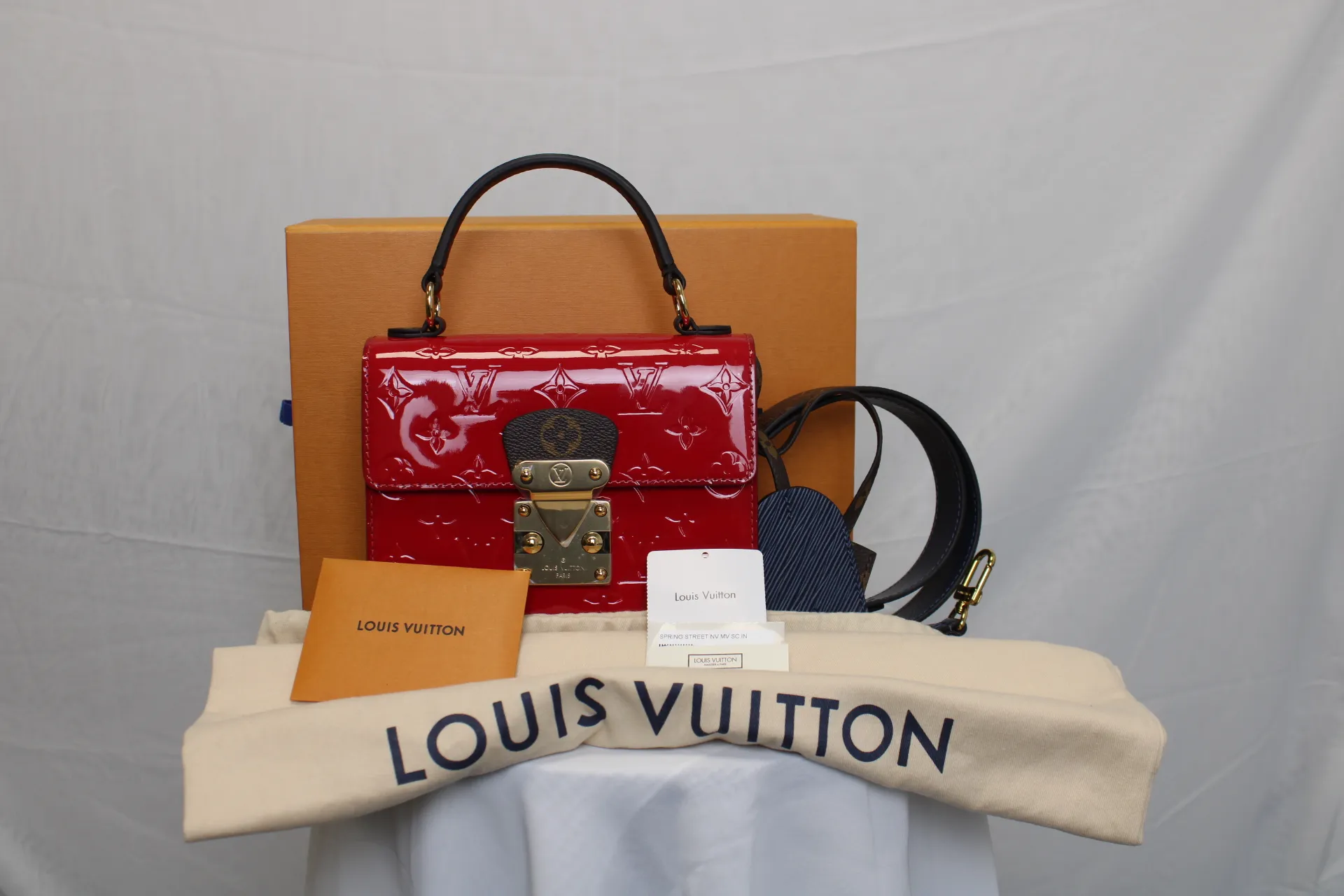 LOUIS VUITTON Monogram Vernis Spring Street PM Handbags New LOUIS VUITTON Monogram Vernis Spring Street PM Handbags New