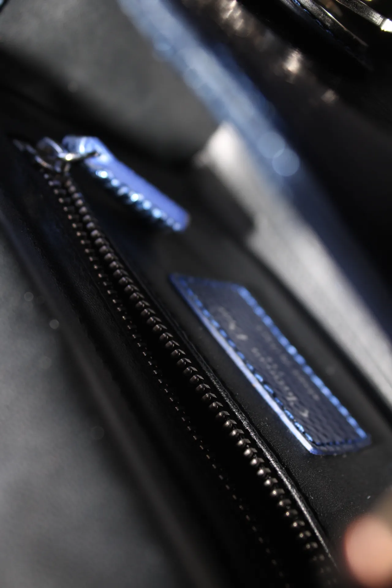 DIOR Mini Lady Dior Bag Blue Python Leather Limited Version DIOR Mini Lady Dior Bag Blue Python Leather Limited Version