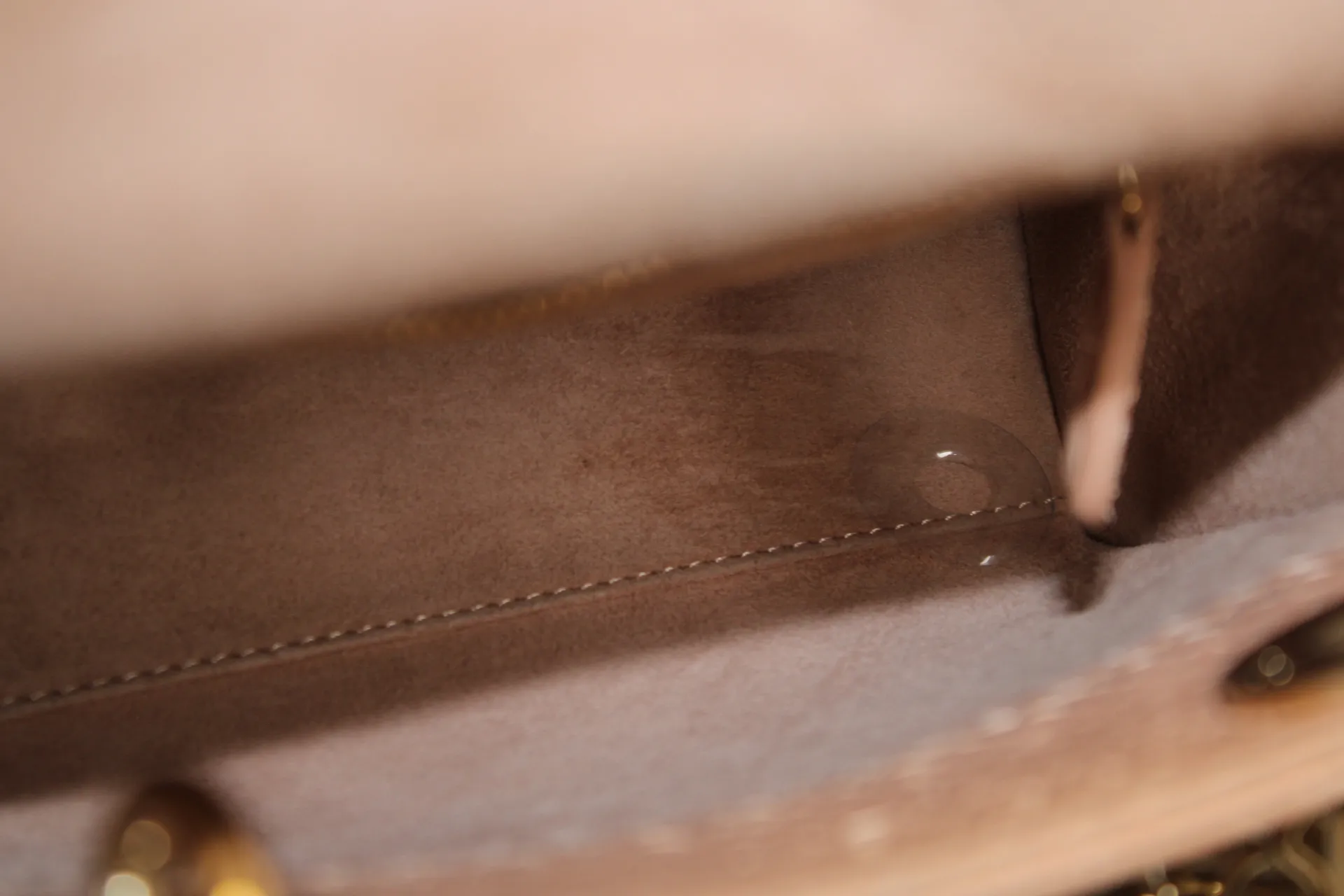 DIOR Limited Edition Mini Lady Dior - Naked Pink Python Leather DIOR Limited Edition Mini Lady Dior - Naked Pink Python Leather