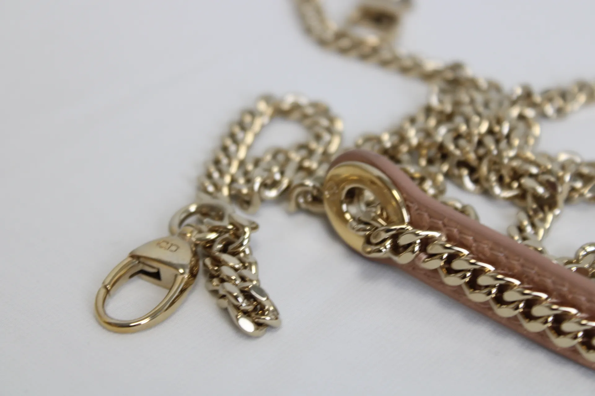 DIOR Limited Edition Mini Lady Dior - Naked Pink Python Leather DIOR Limited Edition Mini Lady Dior - Naked Pink Python Leather