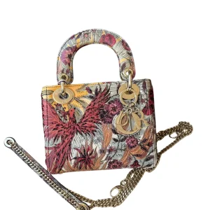 Dior Lady Dior Mini Bag Phoenix Print