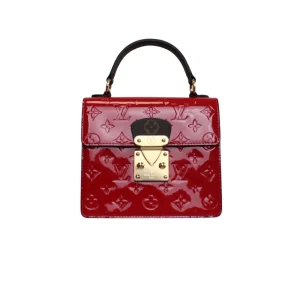 LOUIS VUITTON Monogram Vernis Spring Street PM Handbags New