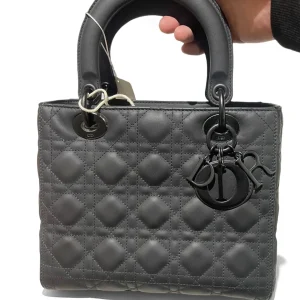 DIOR Small Lady Dior Black Bag