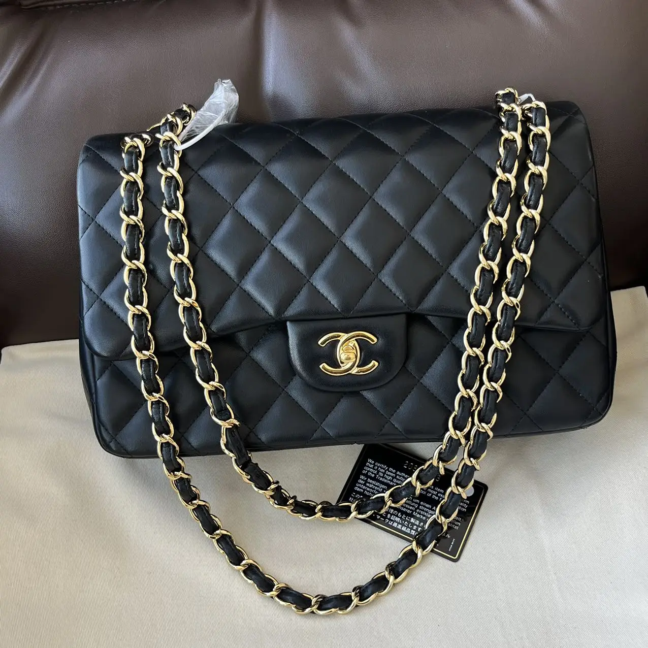 CHANEL Classic Flap Jumbo Handbag CHANEL Classic Flap Jumbo Handbag