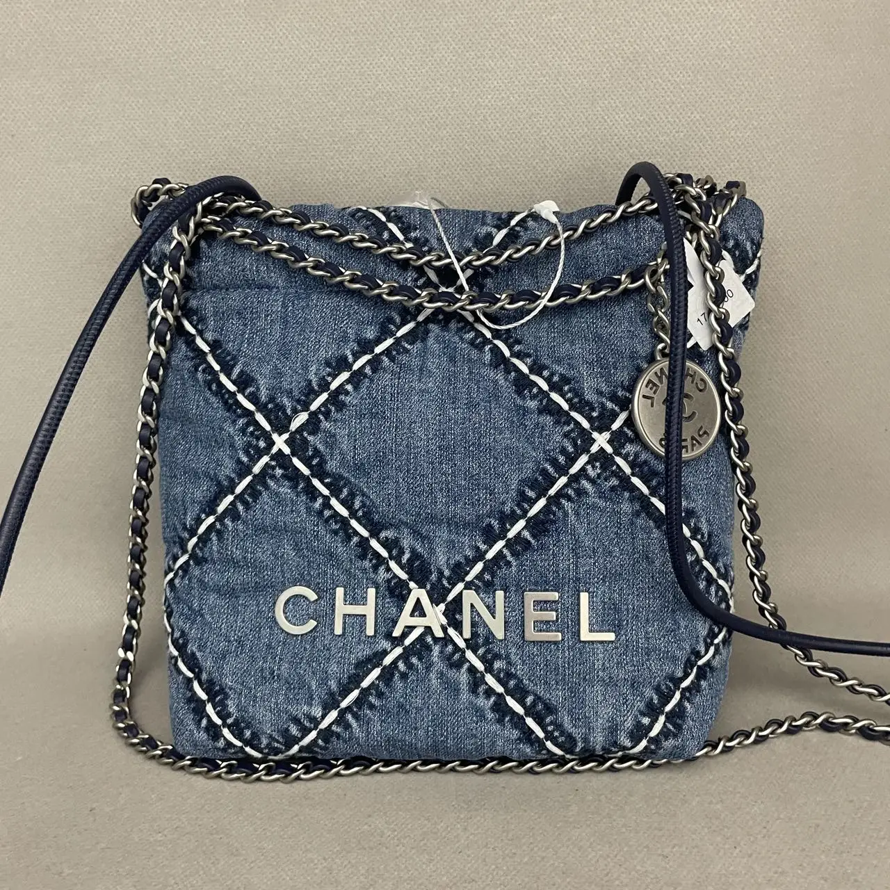 CHANEL 22 Mini Denim Bag CHANEL 22 Mini Denim Bag