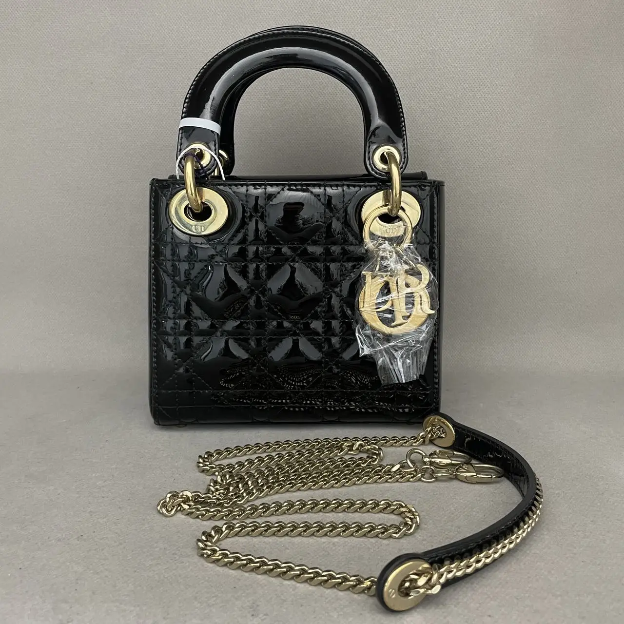 DIOR Mini Lady Dior Bag Black Python Leather Limited Version DIOR Mini Lady Dior Bag Black Python Leather Limited Version
