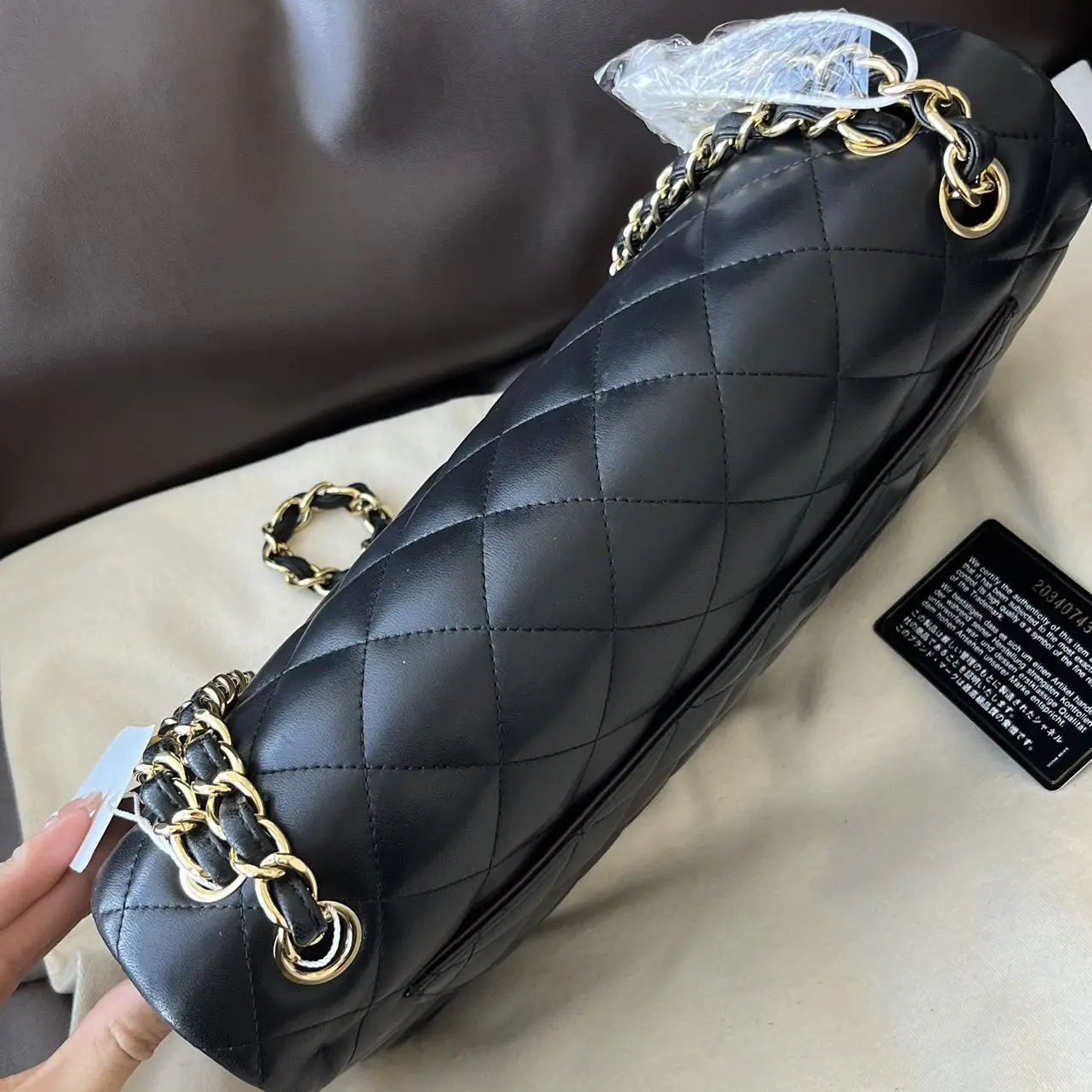 CHANEL Classic Flap Jumbo Handbag CHANEL Classic Flap Jumbo Handbag