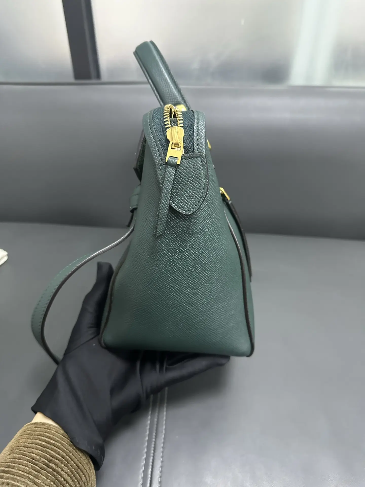 CELINE Nano Belt Bag in Grained Calfskin CELINE Nano Belt Bag in Grained Calfskin