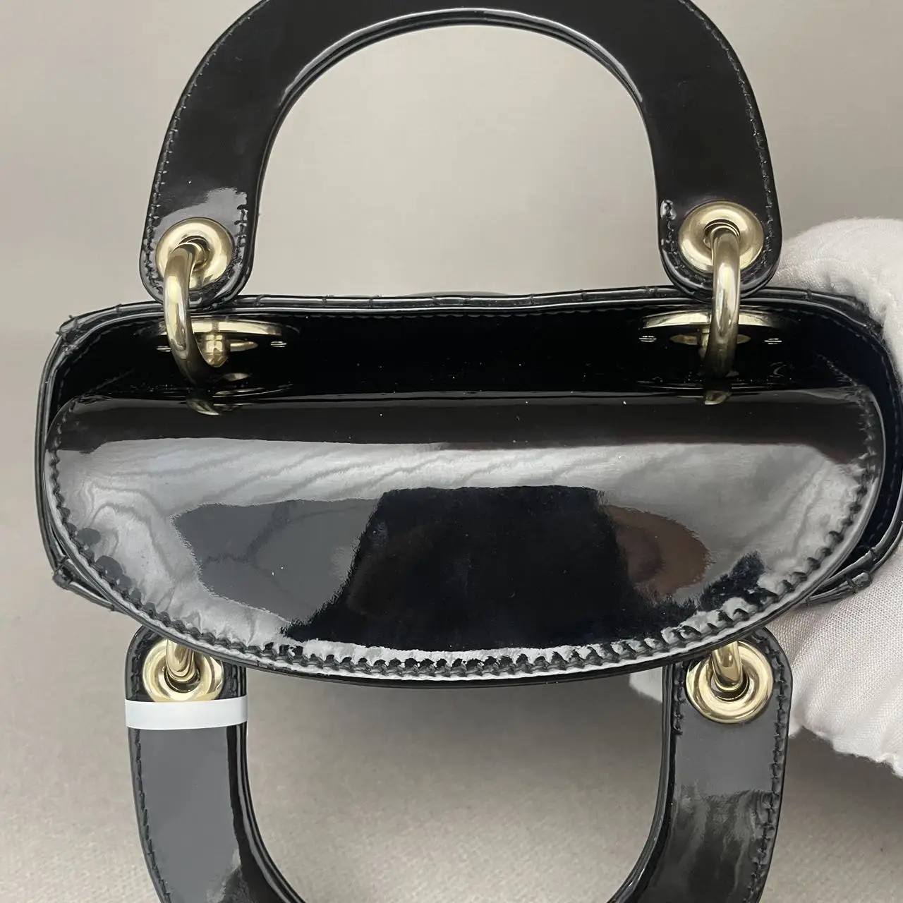 DIOR Mini Lady Dior Bag Black Python Leather Limited Version DIOR Mini Lady Dior Bag Black Python Leather Limited Version