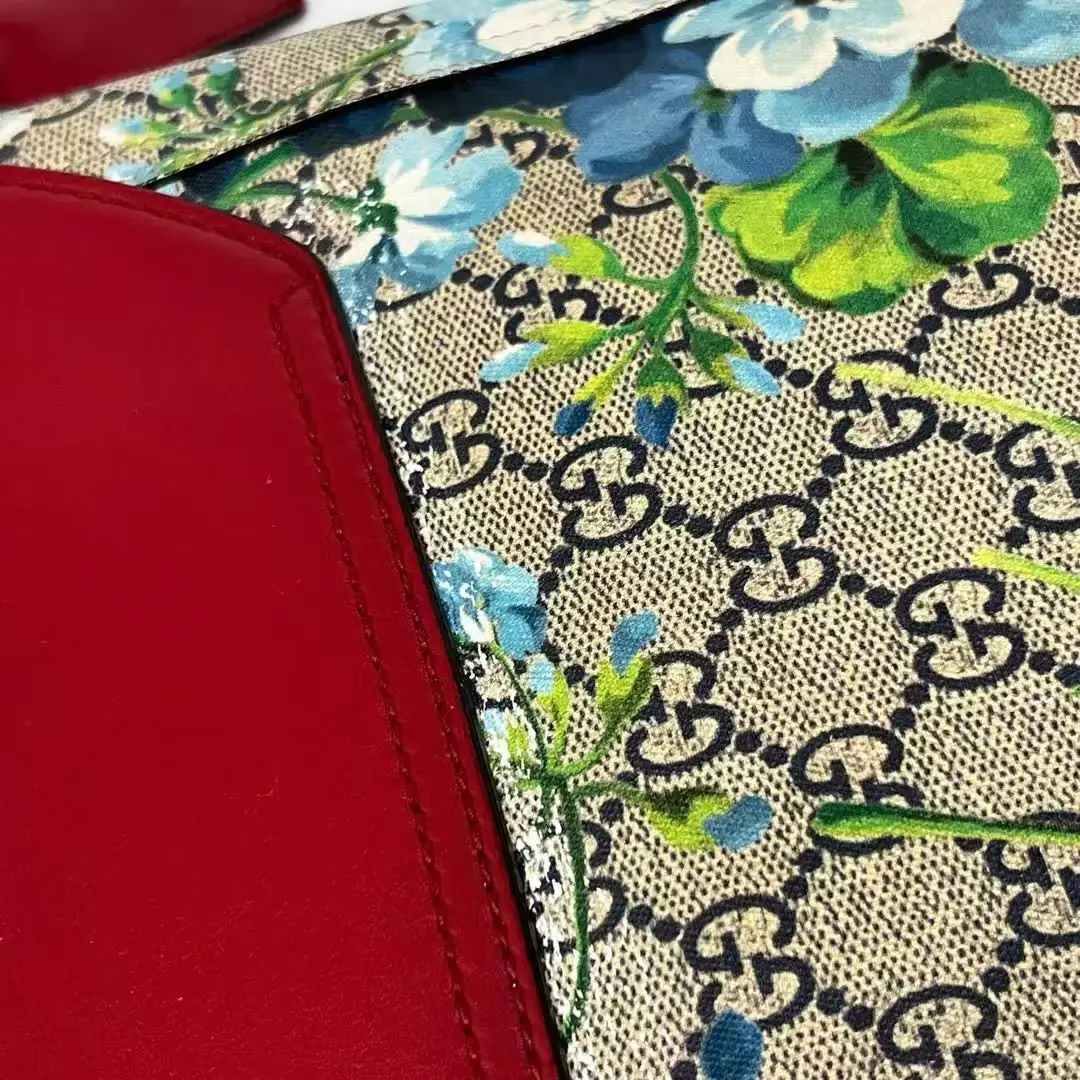 GUCCI Multicolor Floral Print Padlock Bag GUCCI Multicolor Floral Print Padlock Bag