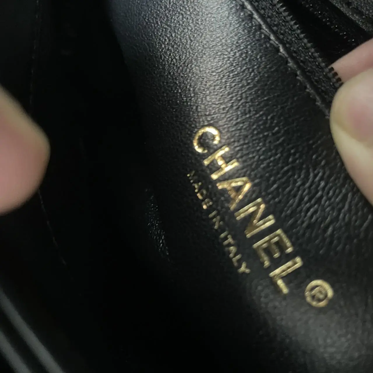 CHANEL Medium Trendy CC Dual Handle Flap Bag Black Lambskin CHANEL Medium Trendy CC Dual Handle Flap Bag Black Lambskin