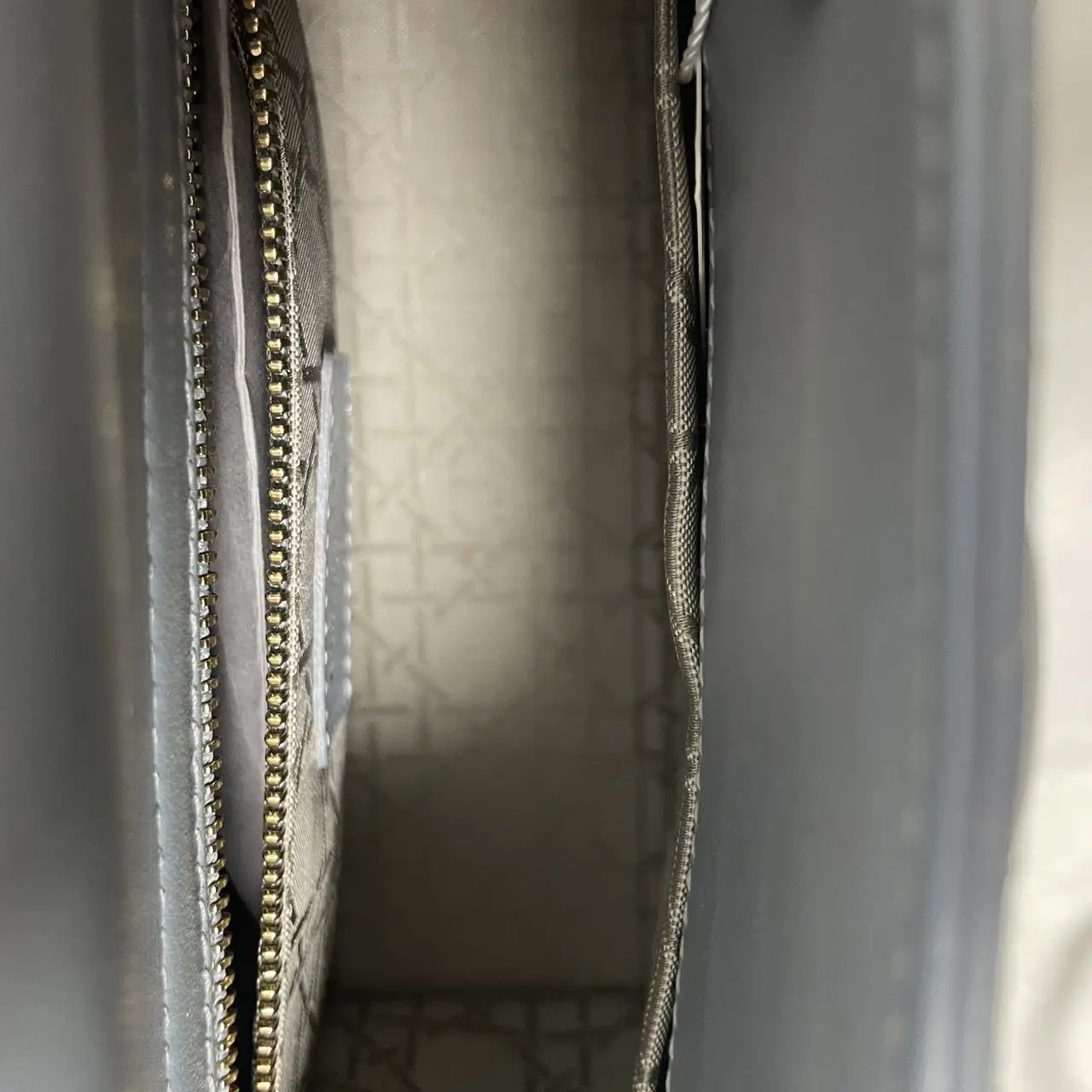 DIOR Small Lady Dior Bag Haze Blue Lambskin DIOR Small Lady Dior Bag Haze Blue Lambskin