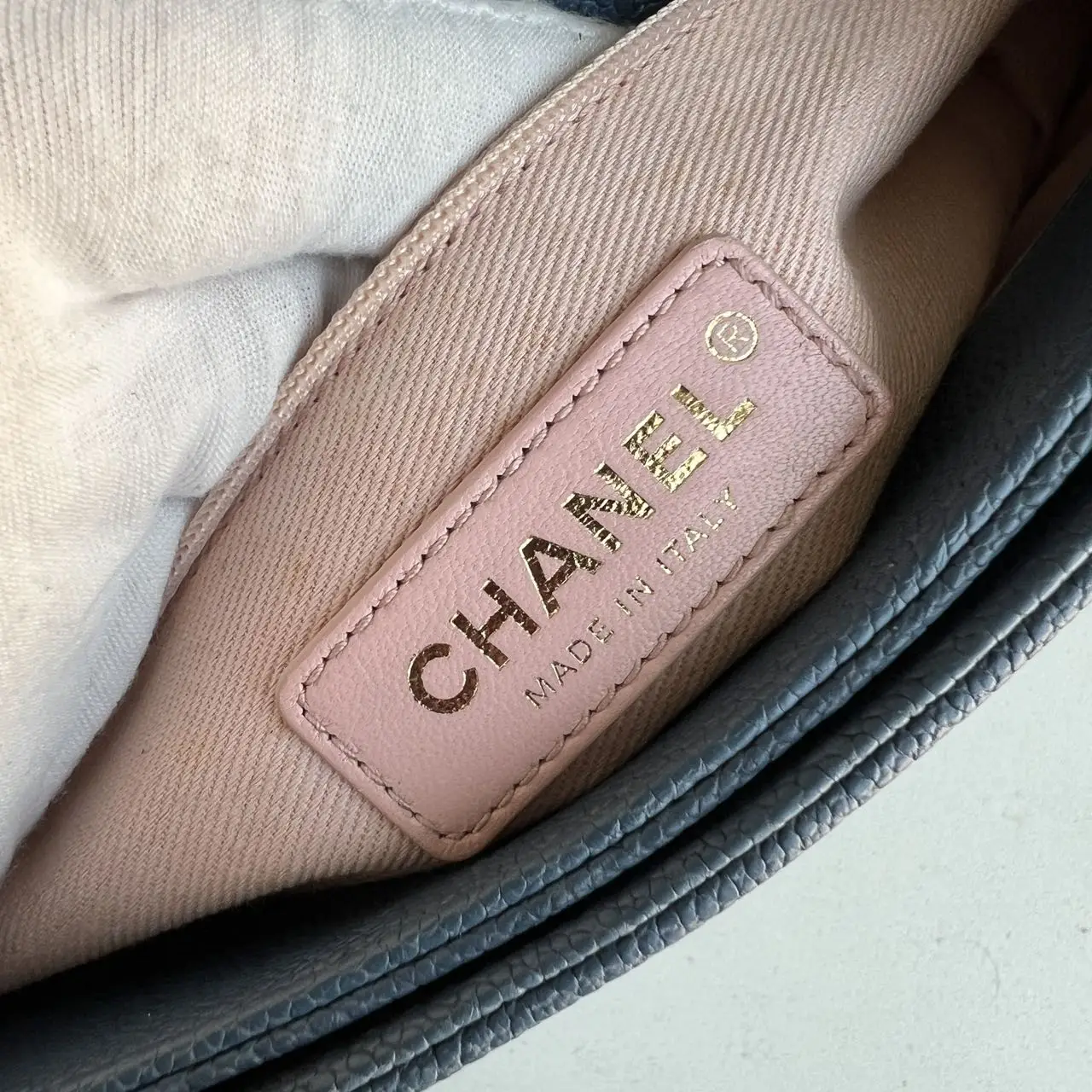 CHANEL Paris-Cuba Bag Blue Quilted Calfskin CHANEL Paris-Cuba Bag Blue Quilted Calfskin