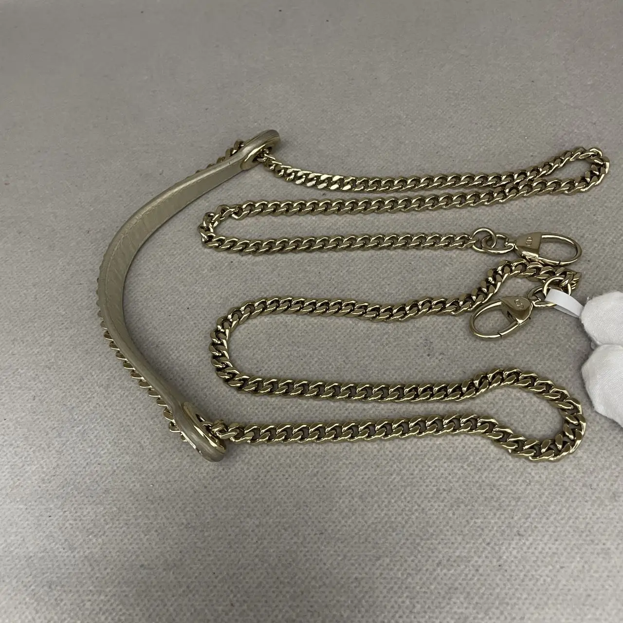 DIOR Lady Dior Mini Gold Calfskin Leather with Grystals Gold Hardware DIOR Lady Dior Mini Gold Calfskin Leather with Grystals Gold Hardware