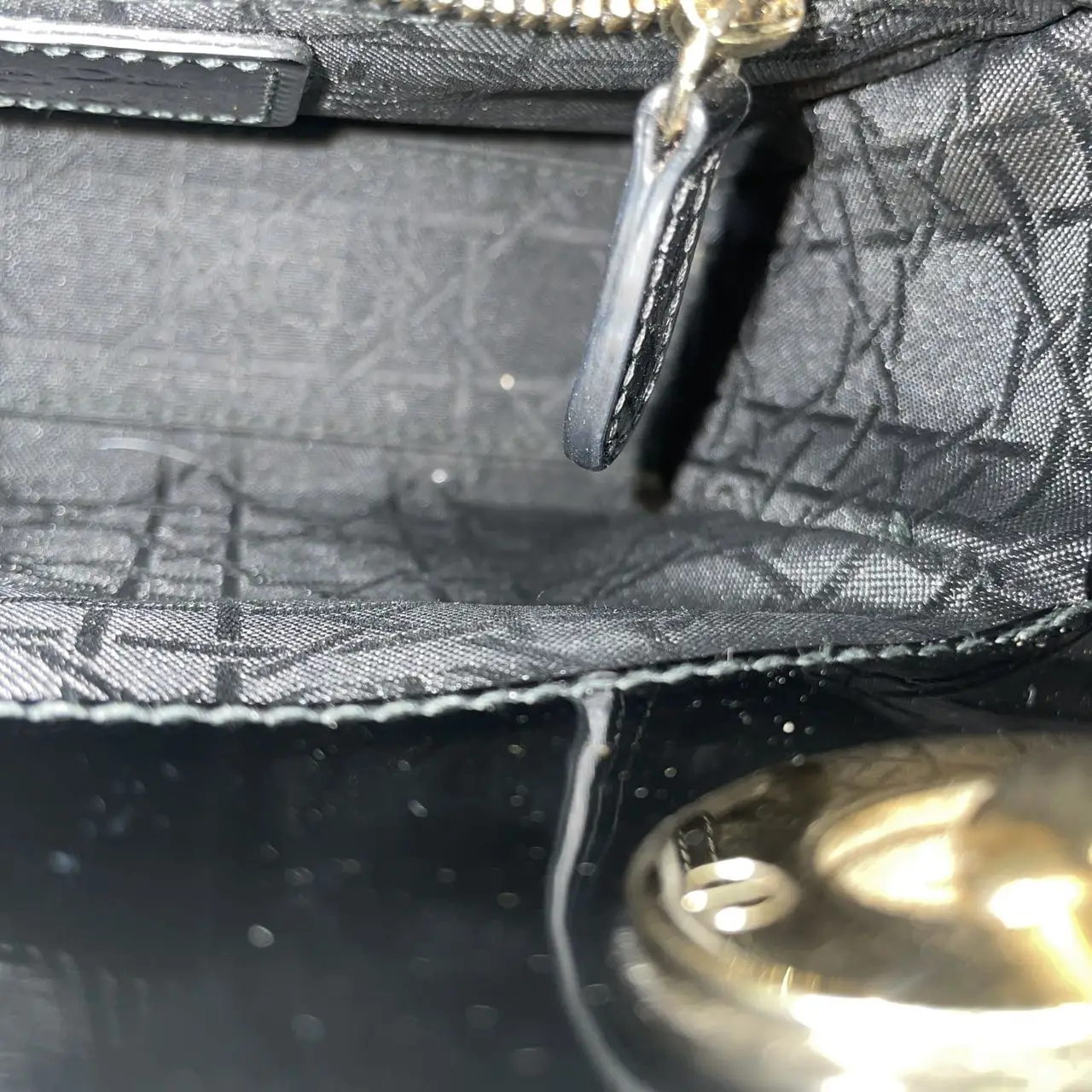DIOR Mini Lady Dior Bag Black Python Leather Limited Version DIOR Mini Lady Dior Bag Black Python Leather Limited Version