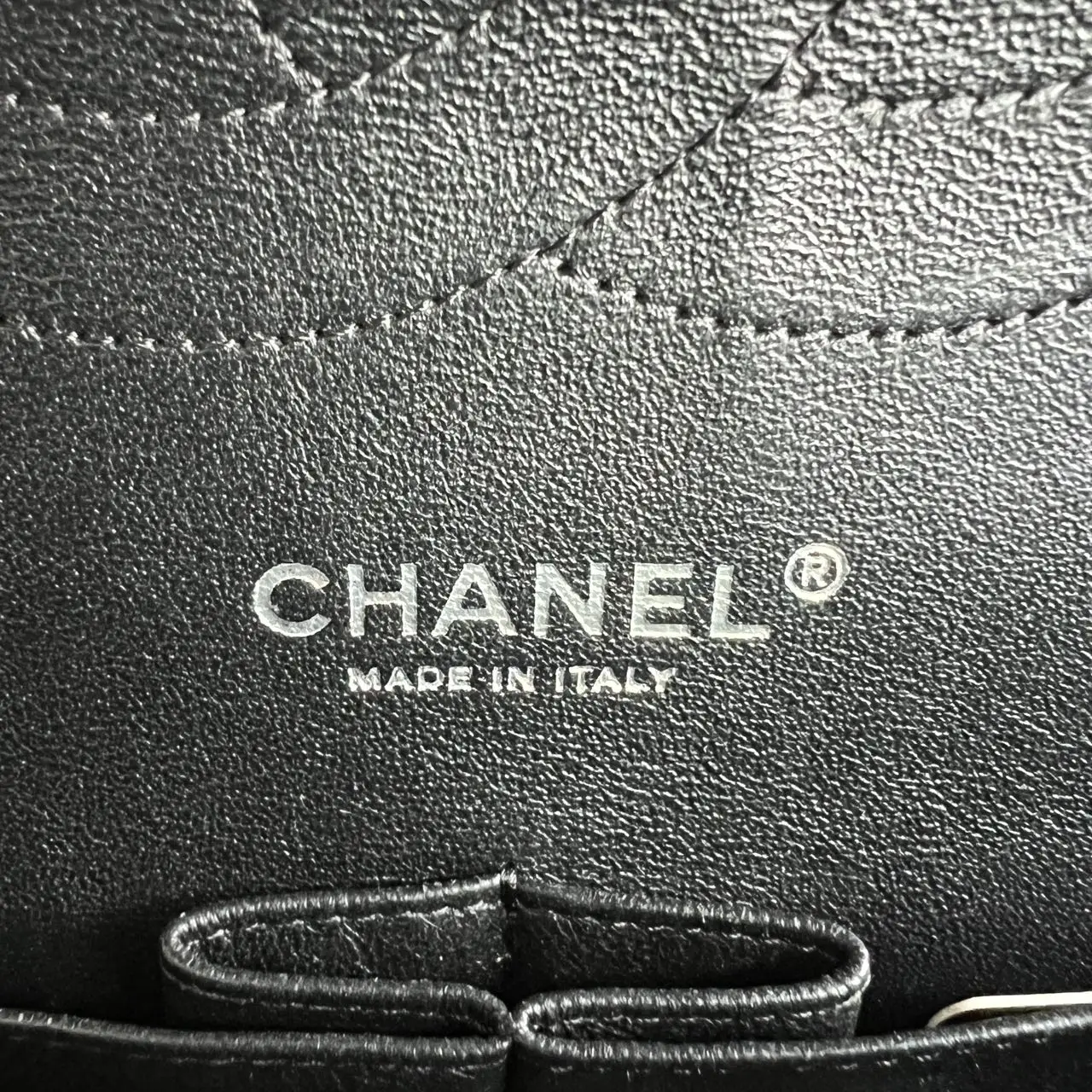 CHANEL Black Quilted Patent Leather Classic Jumbo Double Flap Bag CHANEL Black Quilted Patent Leather Classic Jumbo Double Flap Bag