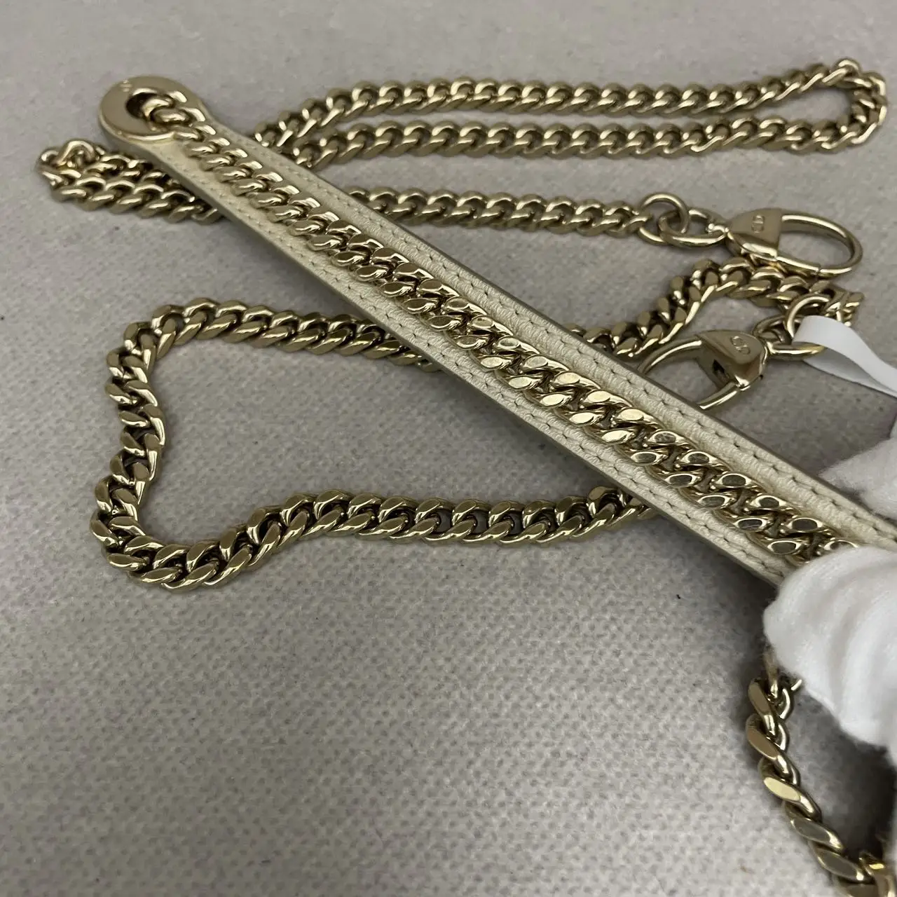 DIOR Lady Dior Mini Gold Calfskin Leather with Grystals Gold Hardware DIOR Lady Dior Mini Gold Calfskin Leather with Grystals Gold Hardware