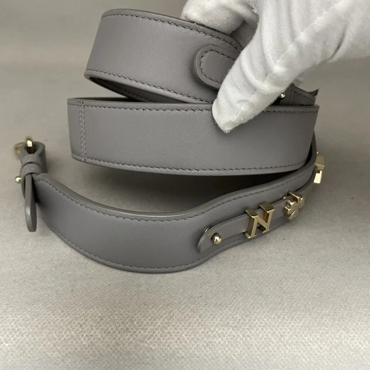 DIOR Small Lady Dior Grey Bag in Grey Lambskin DIOR Small Lady Dior Grey Bag in Grey Lambskin