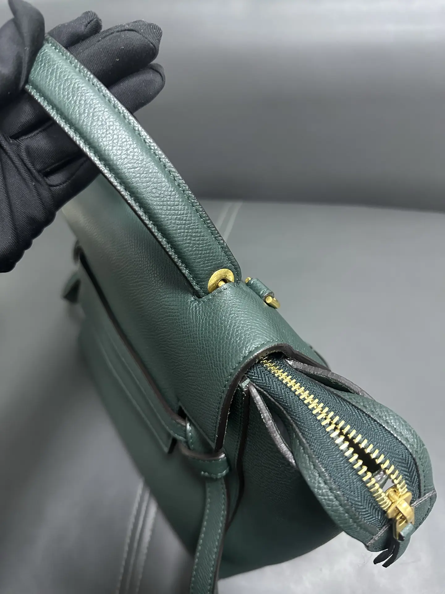 CELINE Nano Belt Bag in Grained Calfskin CELINE Nano Belt Bag in Grained Calfskin